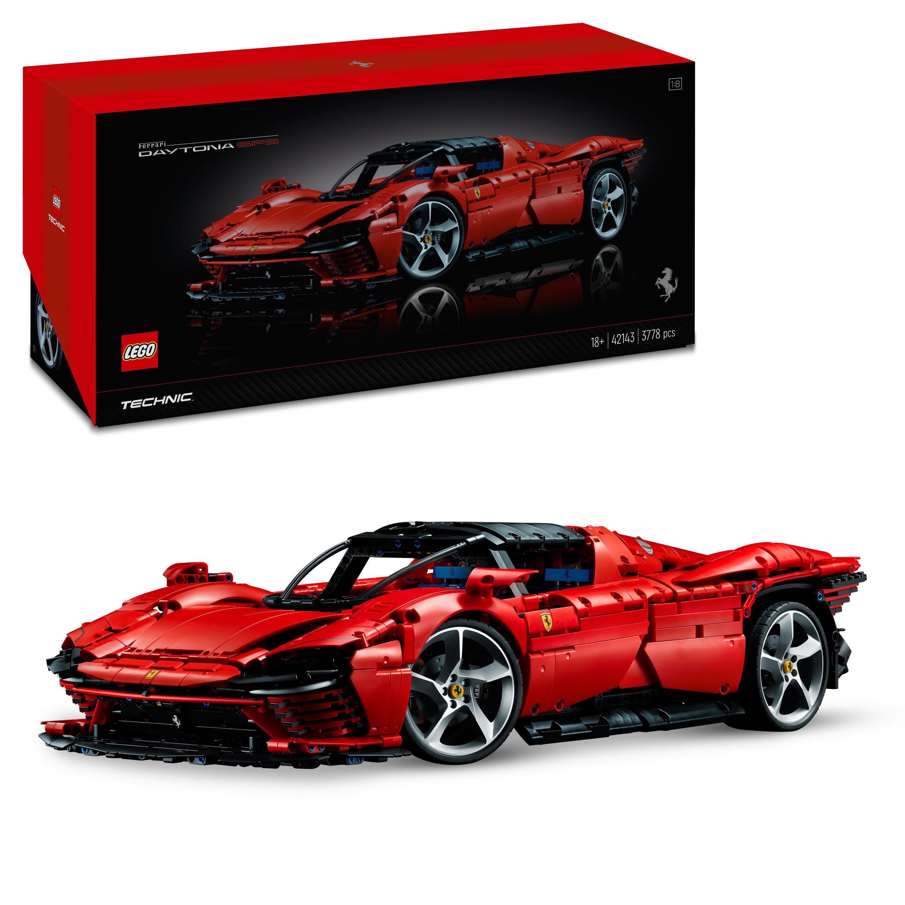 LEGO Technic 42143 Ferrari Daytona SP3 Auto-Modell Bausatz, Sammlerstück