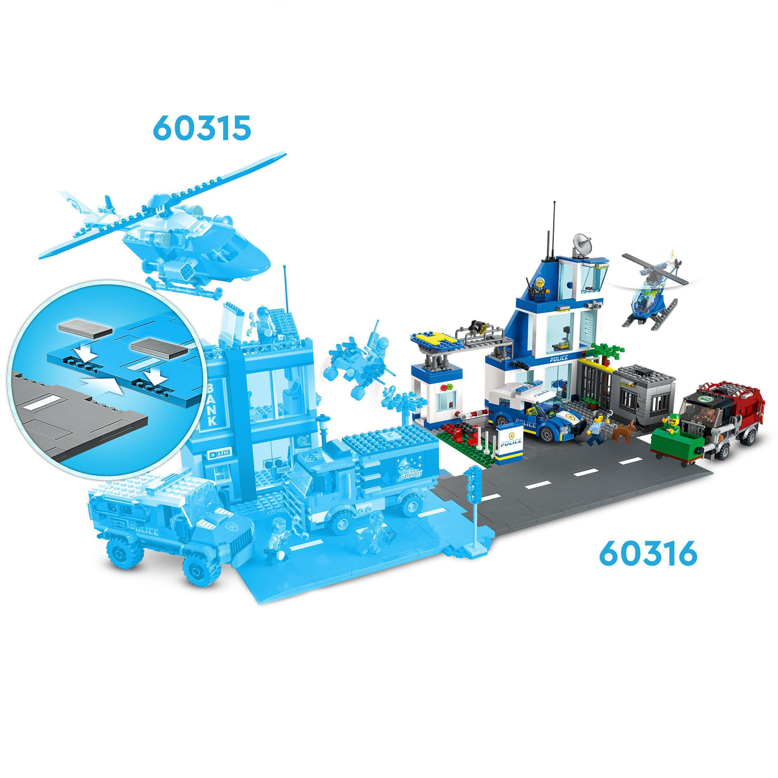 Produktbild LEGO City 60316 Polizeistation 4 von 7