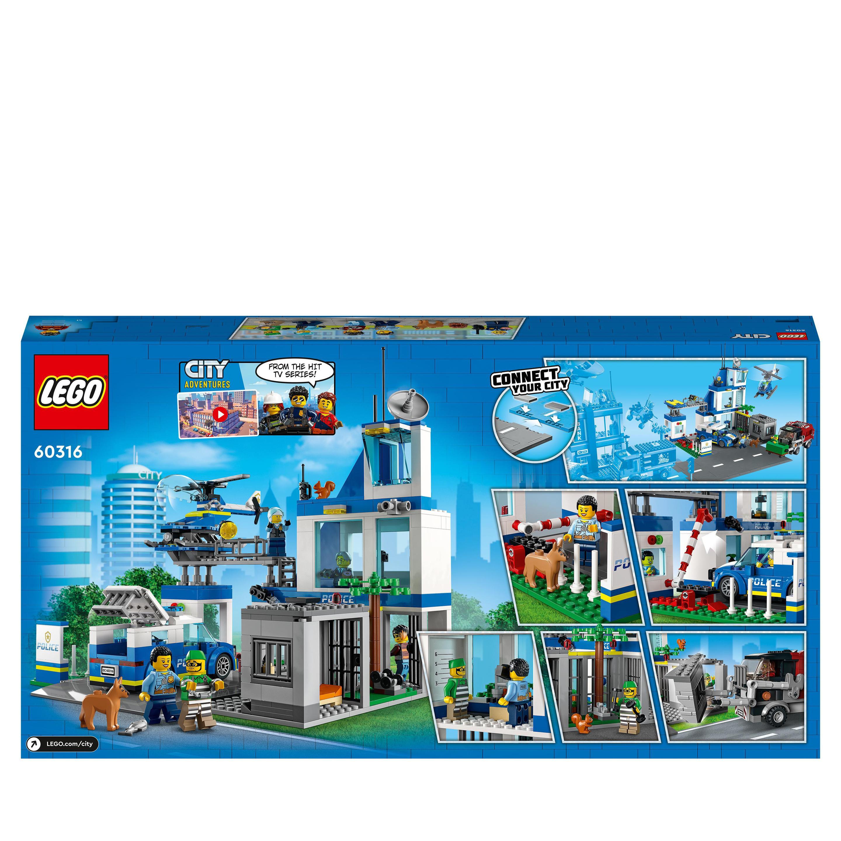 Produktbild LEGO City 60316 Polizeistation 6 von 7