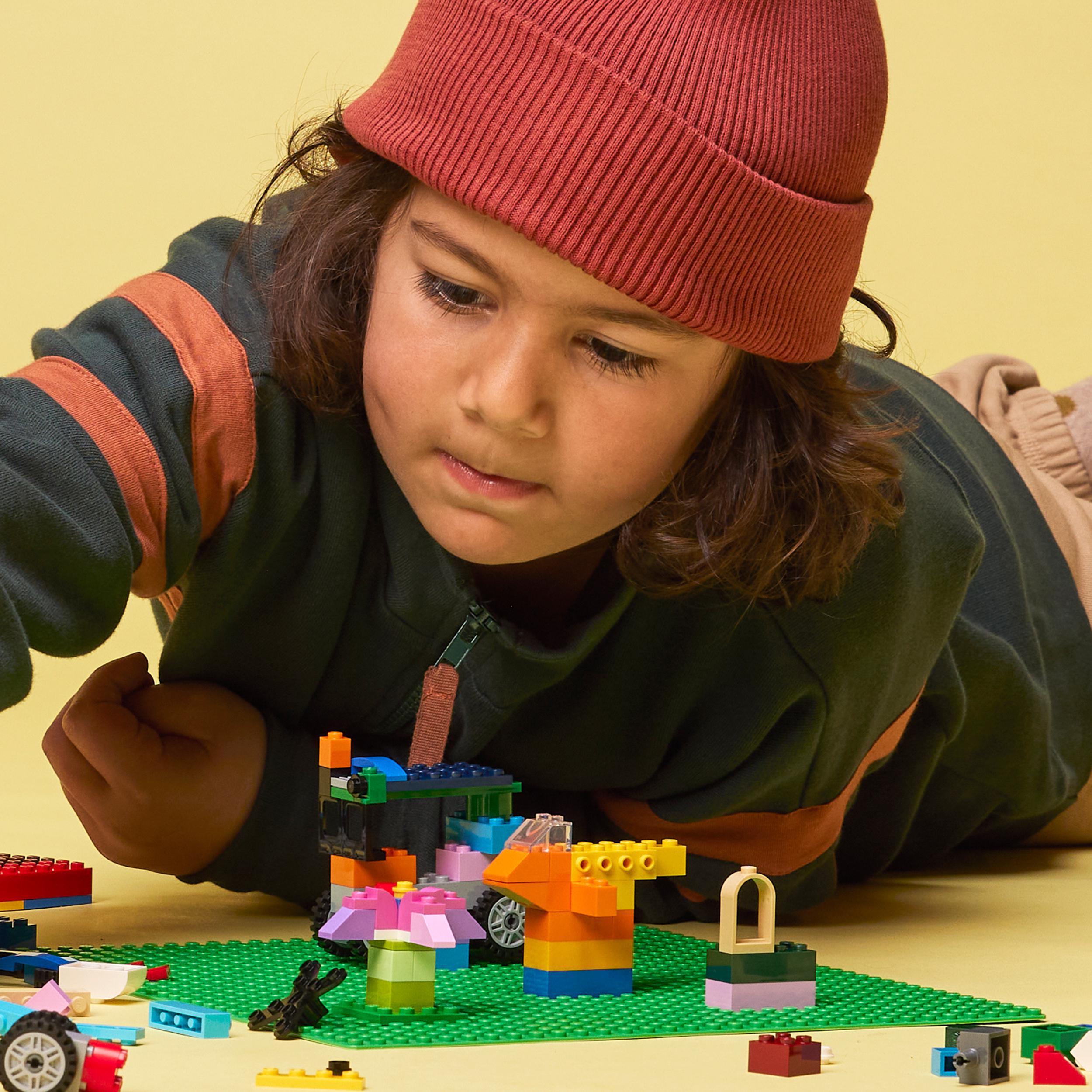 Produktbild LEGO Classic 11023 Grüne Bauplatte, Grundplatte für LEGO Sets, 32x32 3 von 6