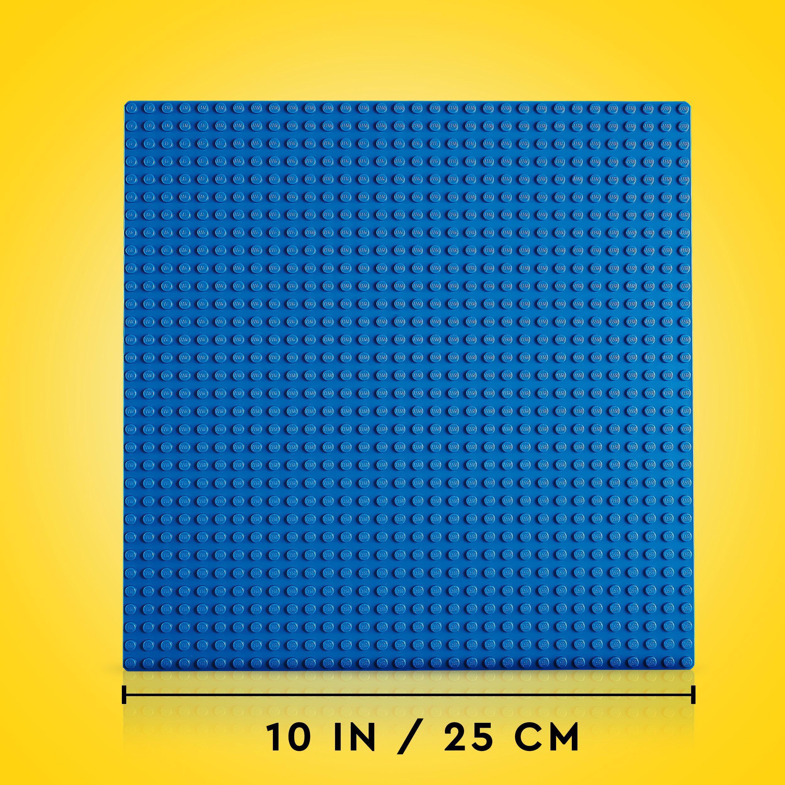 Produktbild LEGO Classic 11025 Blaue Bauplatte, Grundplatte für LEGO Sets, 32x32 2 von 6