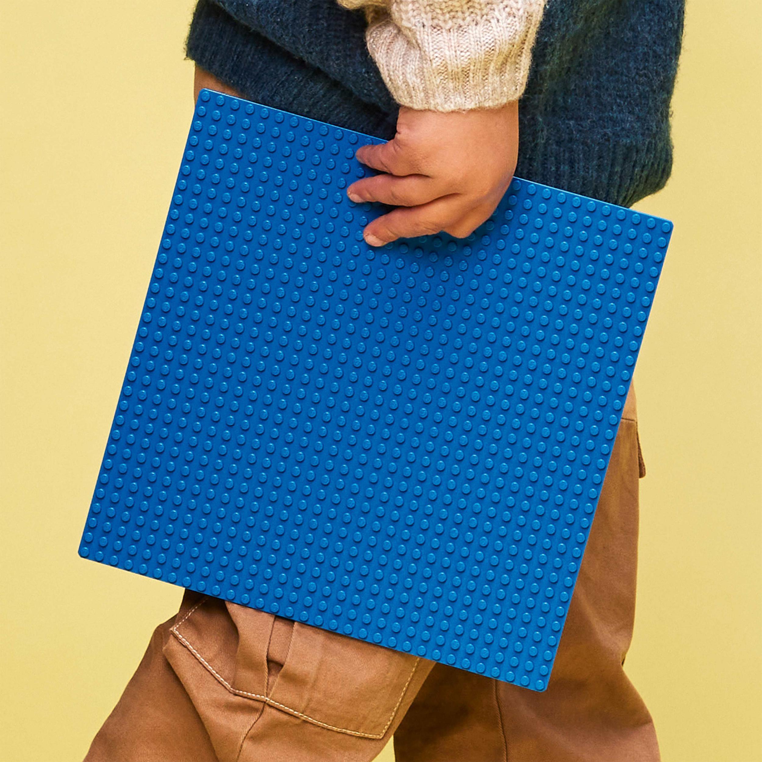 Produktbild LEGO Classic 11025 Blaue Bauplatte, Grundplatte für LEGO Sets, 32x32 4 von 6