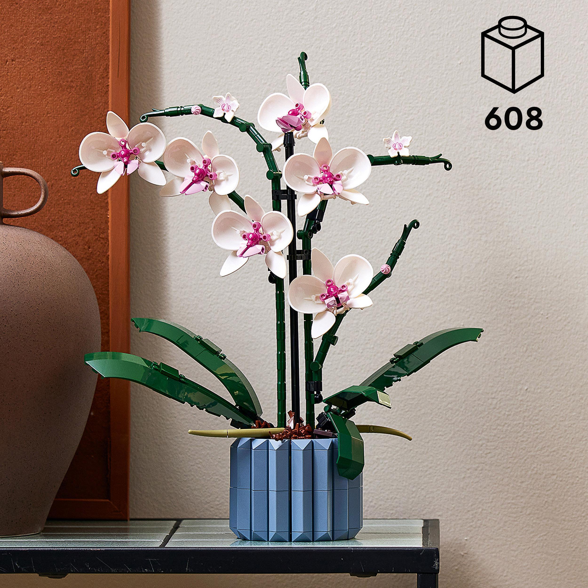 Produktbild LEGO Icons 10311 Orchidee, Set für Erwachsene mit künstlichen Pflanzen 3 von 7