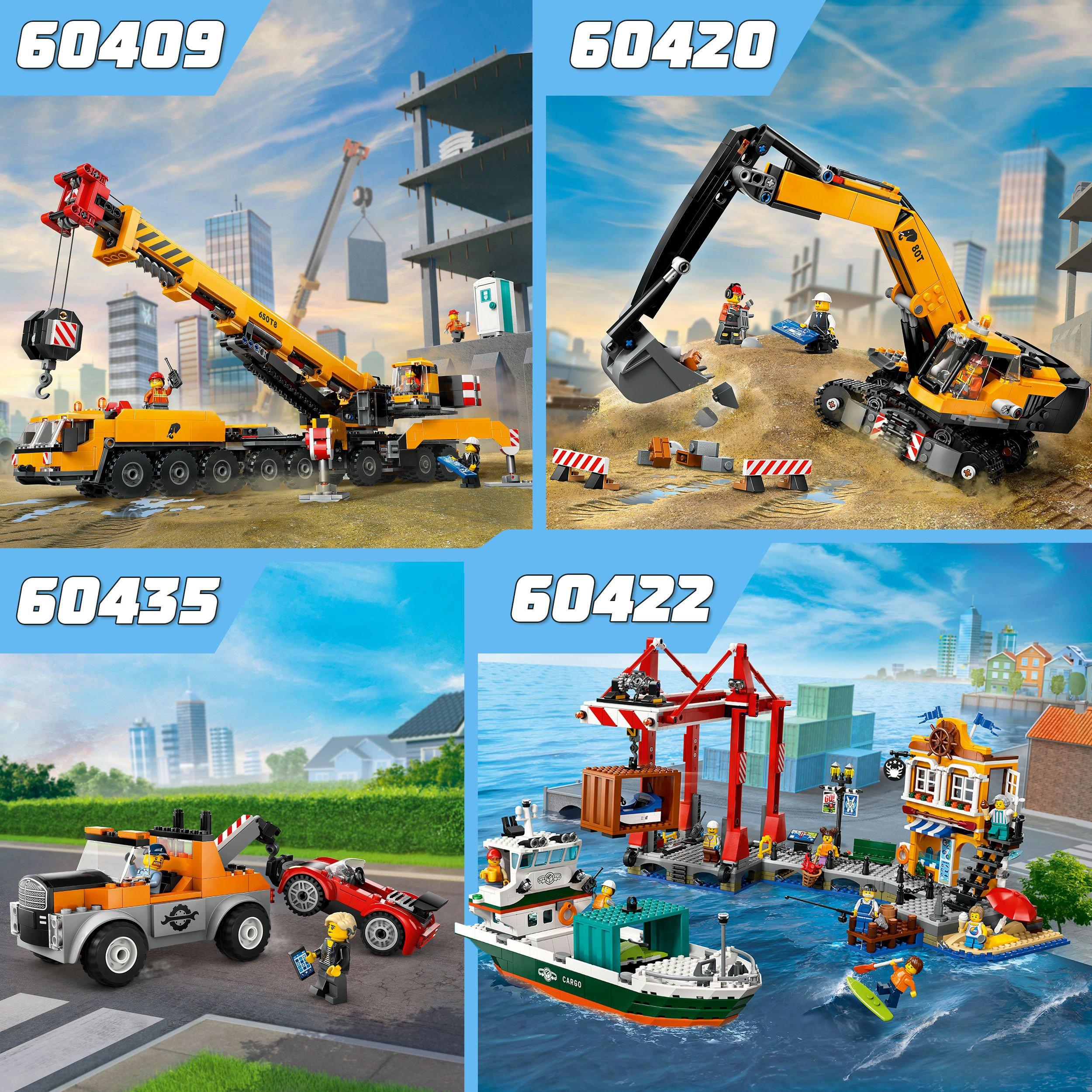 Produktbild LEGO City Mobiler Baukran 60409 6 von 17