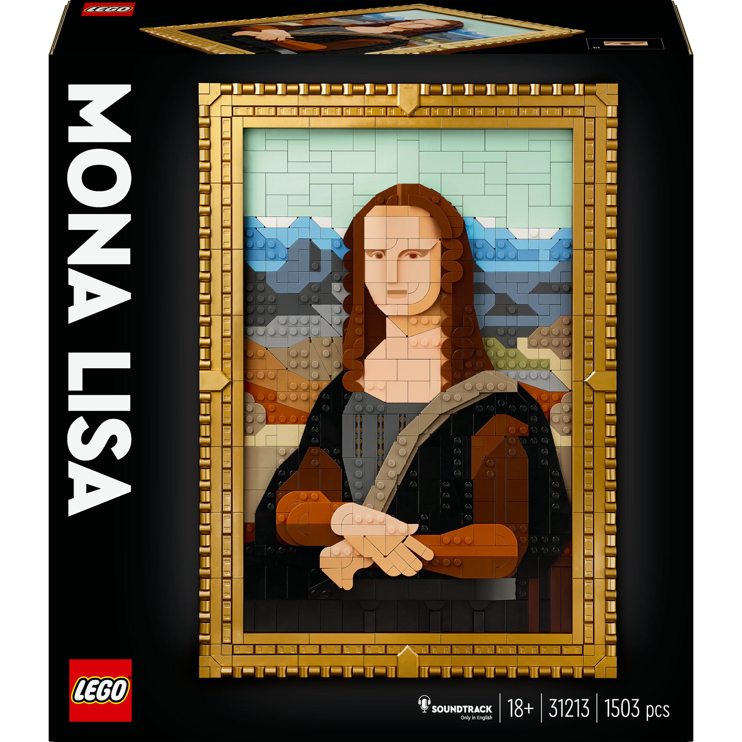 Produktbild LEGO Art 31213 Mona Lisa, Set für Erwachsene 2 von 13