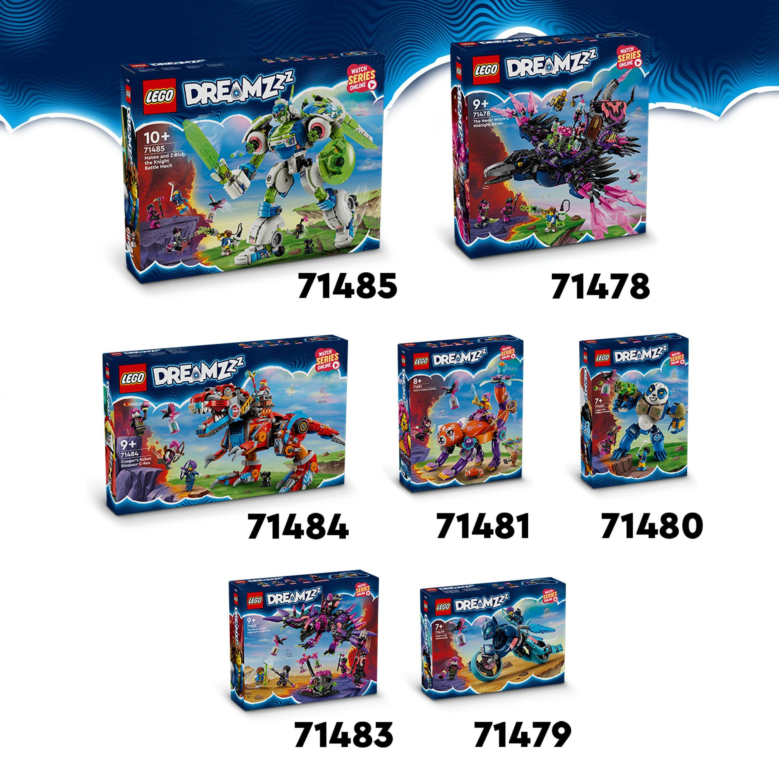 Produktbild LEGO DREAMZzz 71484 Coopers Dino-Mech C-Rex 6 von 17