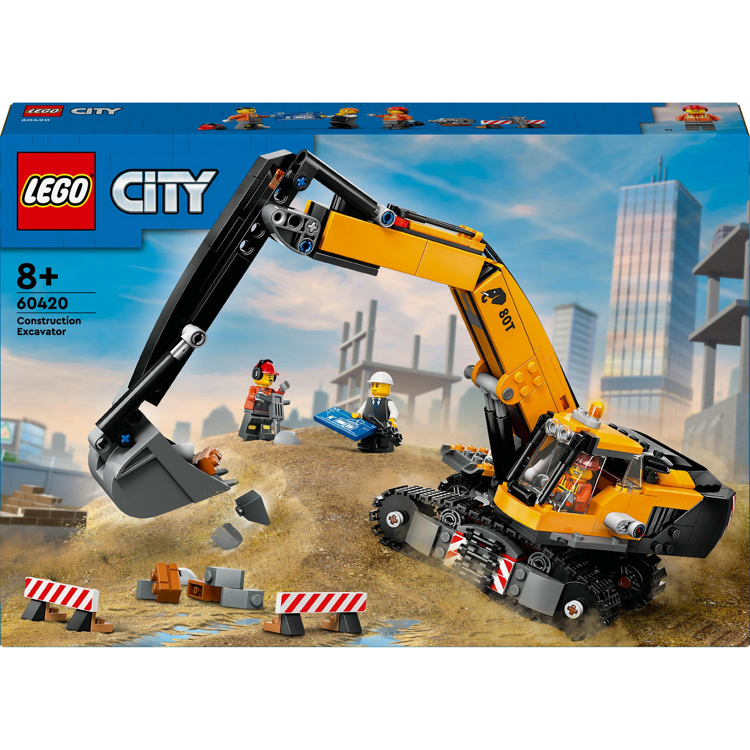 Produktbild LEGO City Raupenbagger, Spielzeugbagger 60420 4 von 17