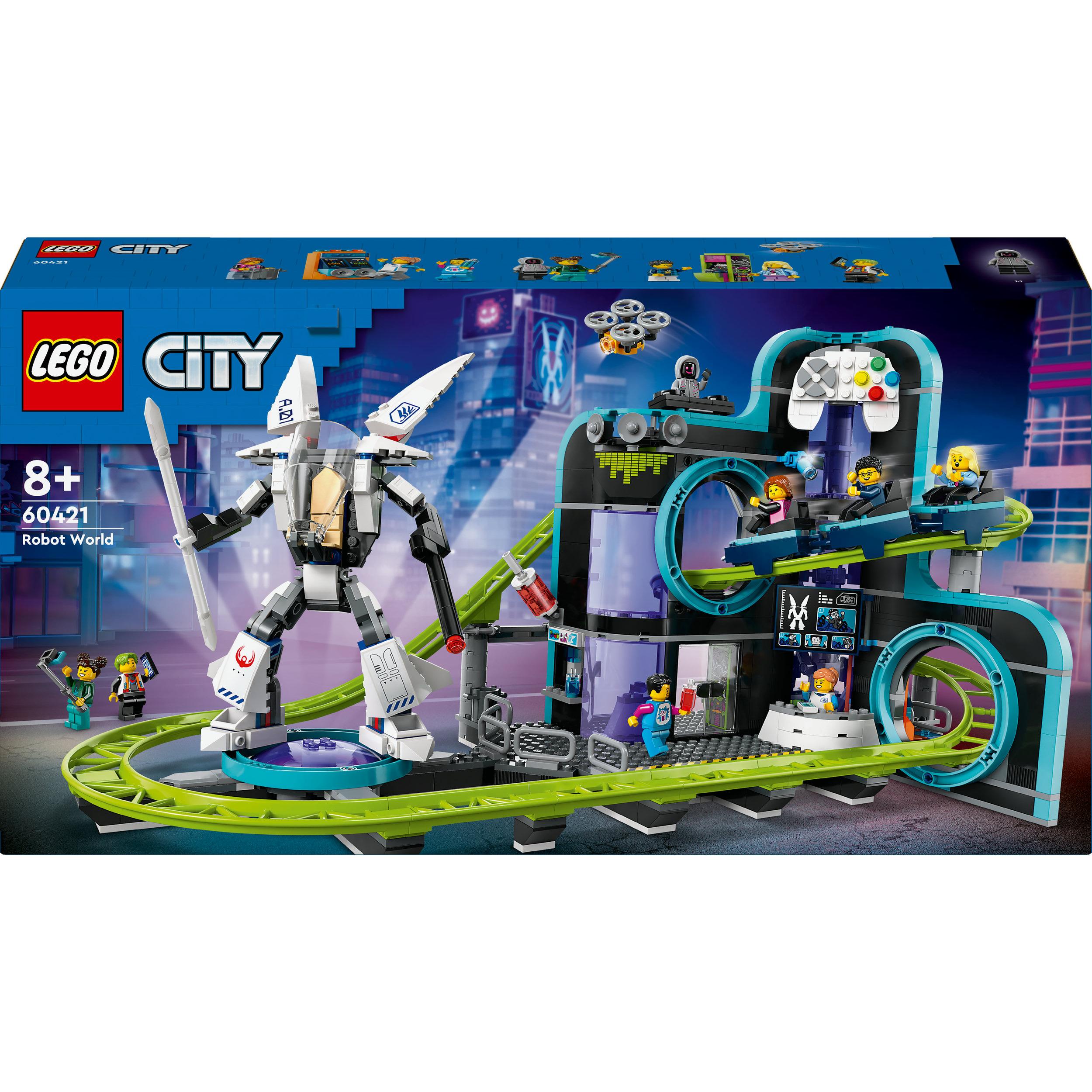 Produktbild LEGO City Achterbahn mit Roboter-Mech 60421 4 von 17