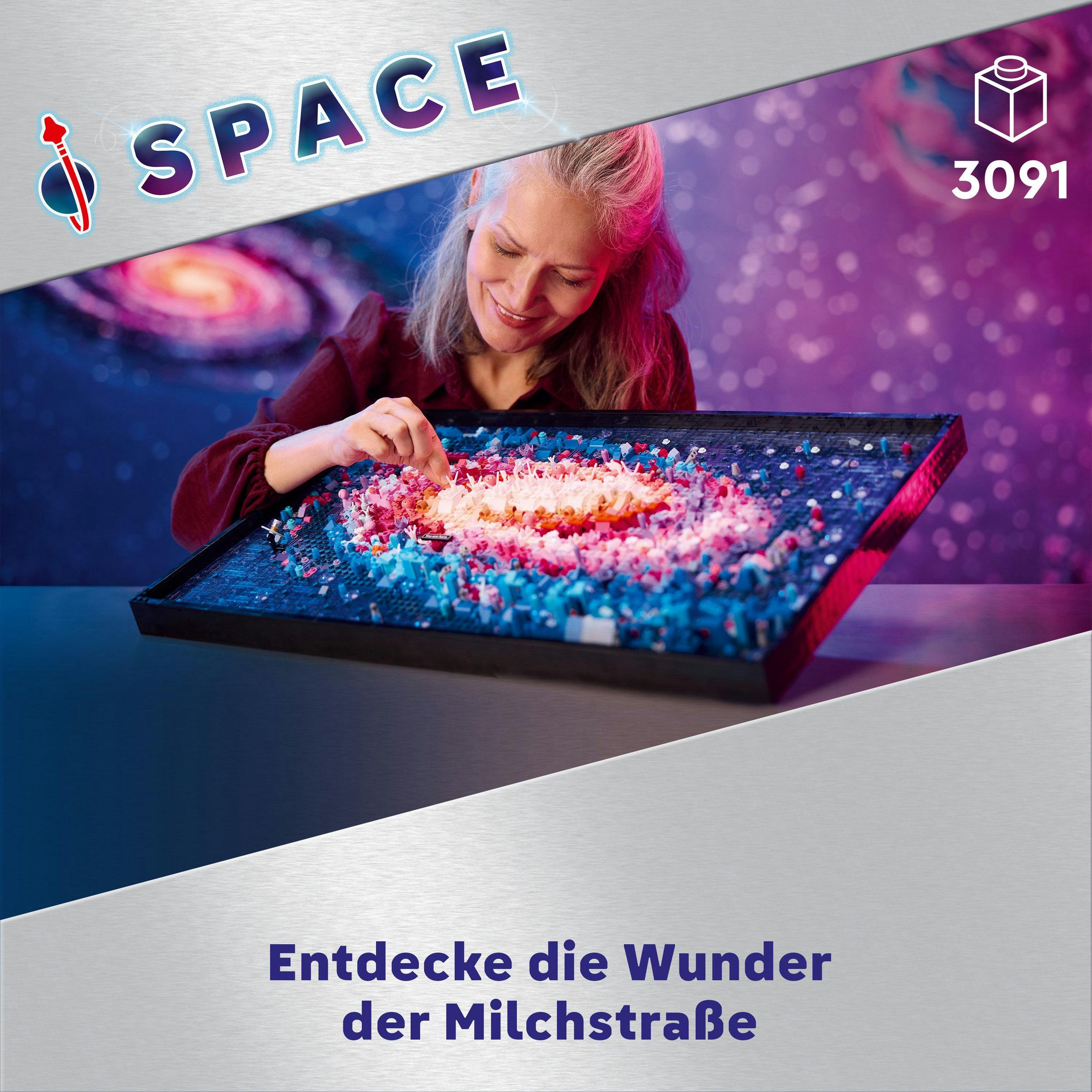 Produktbild LEGO Art Die Milchstraßen-Galaxie, Wandkunst- und Kreativ-Bauset 31212 7 von 7