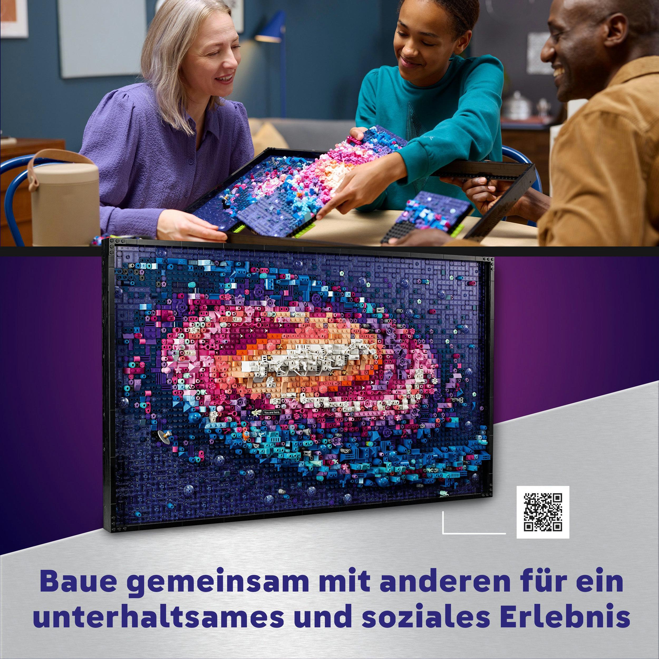 Produktbild LEGO Art Die Milchstraßen-Galaxie, Wandkunst- und Kreativ-Bauset 31212 4 von 7
