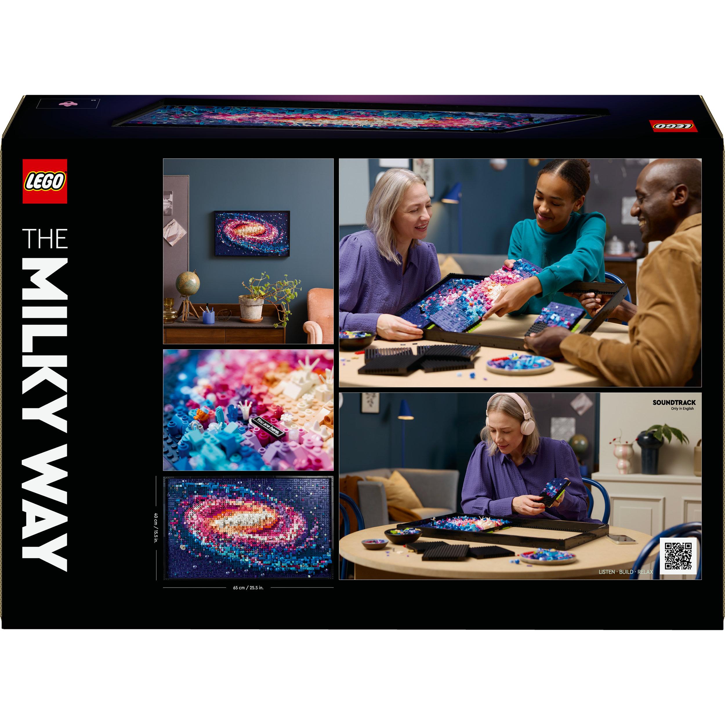 Produktbild LEGO Art Die Milchstraßen-Galaxie, Wandkunst- und Kreativ-Bauset 31212 2 von 7