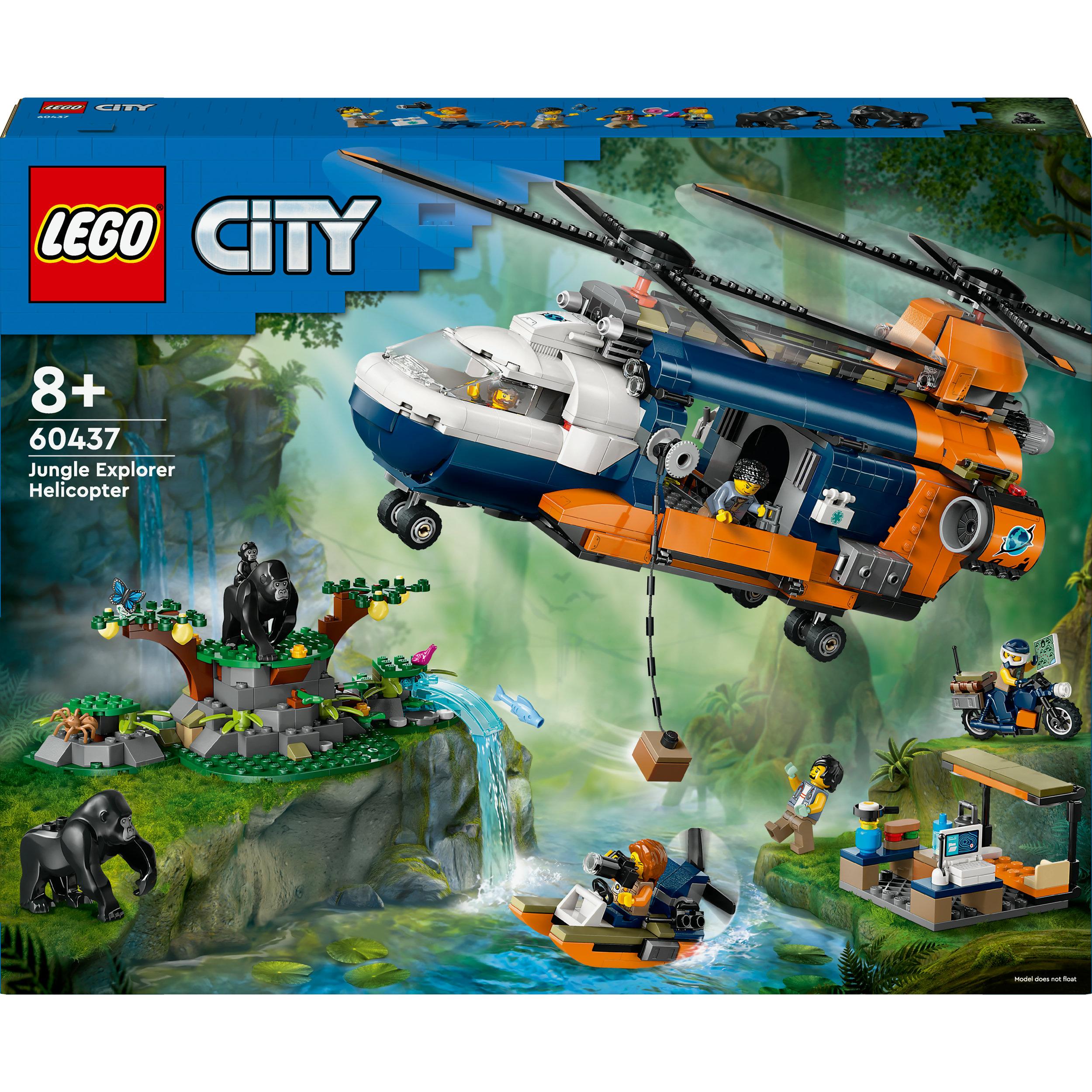 Produktbild LEGO City Dschungelforscher-Hubschrauber 60437 4 von 17
