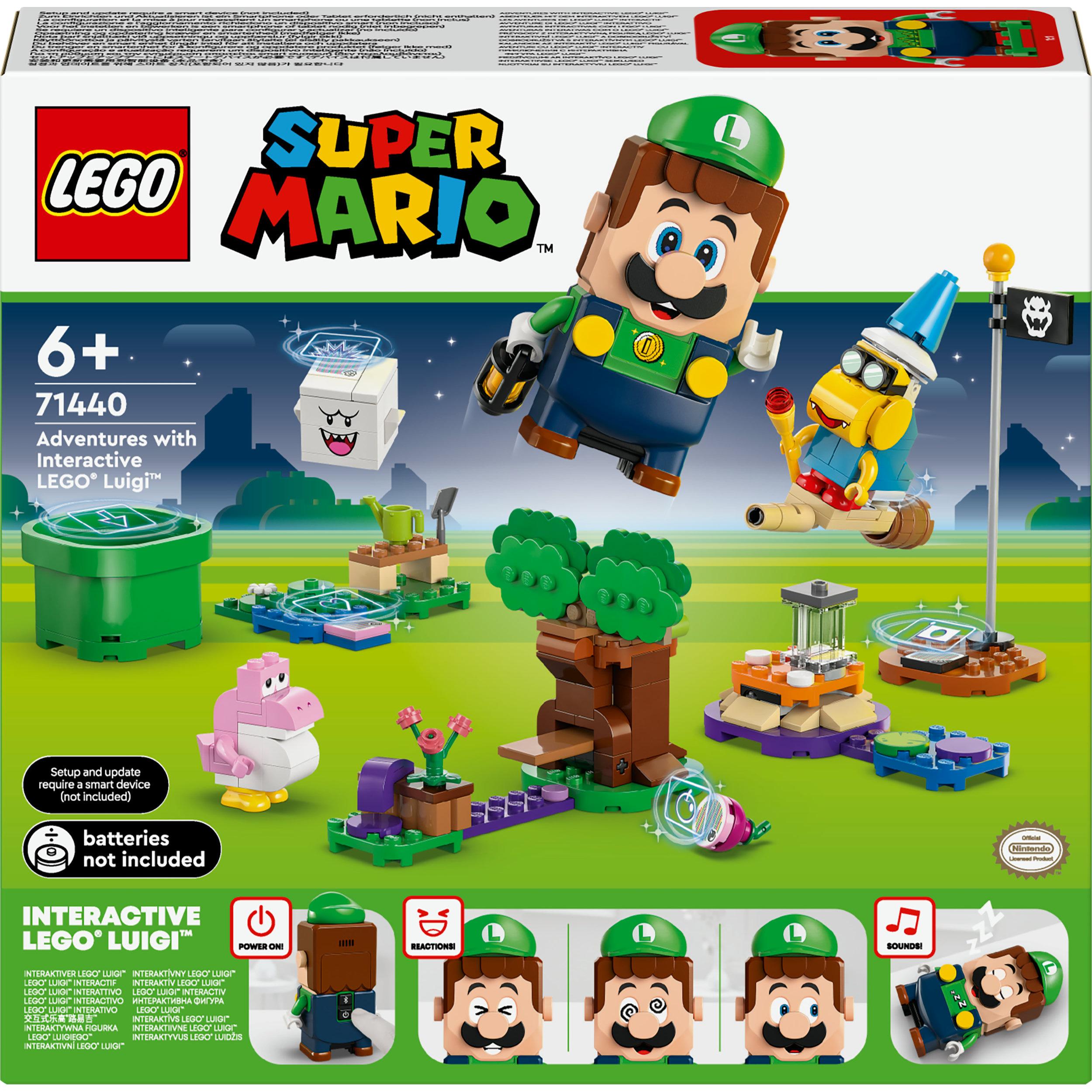 Produktbild LEGO Super Mario 71440 Abenteuer mit dem interaktiven LEGO Luigi  3 von 10