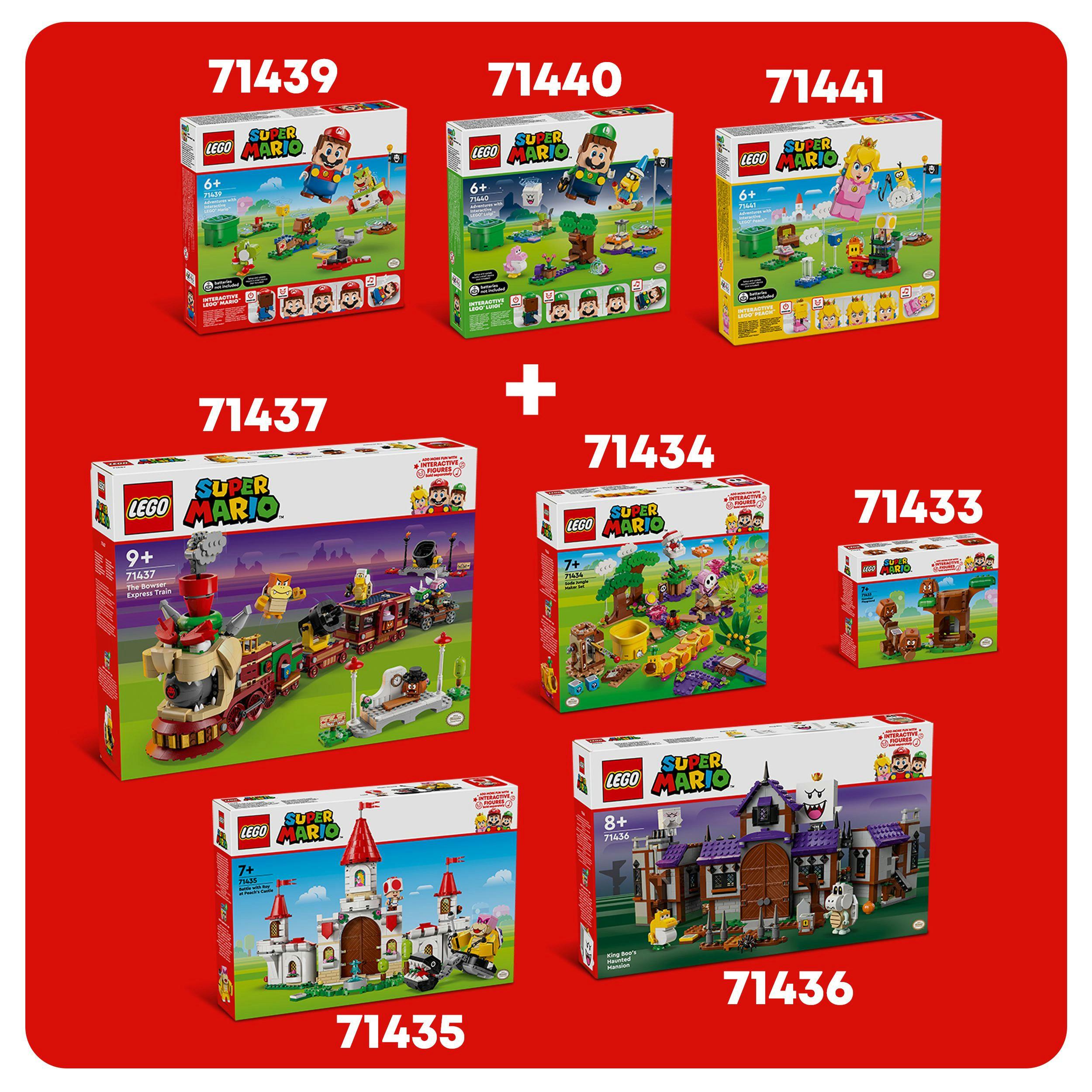 Produktbild LEGO Super Mario 71440 Abenteuer mit dem interaktiven LEGO Luigi  6 von 10