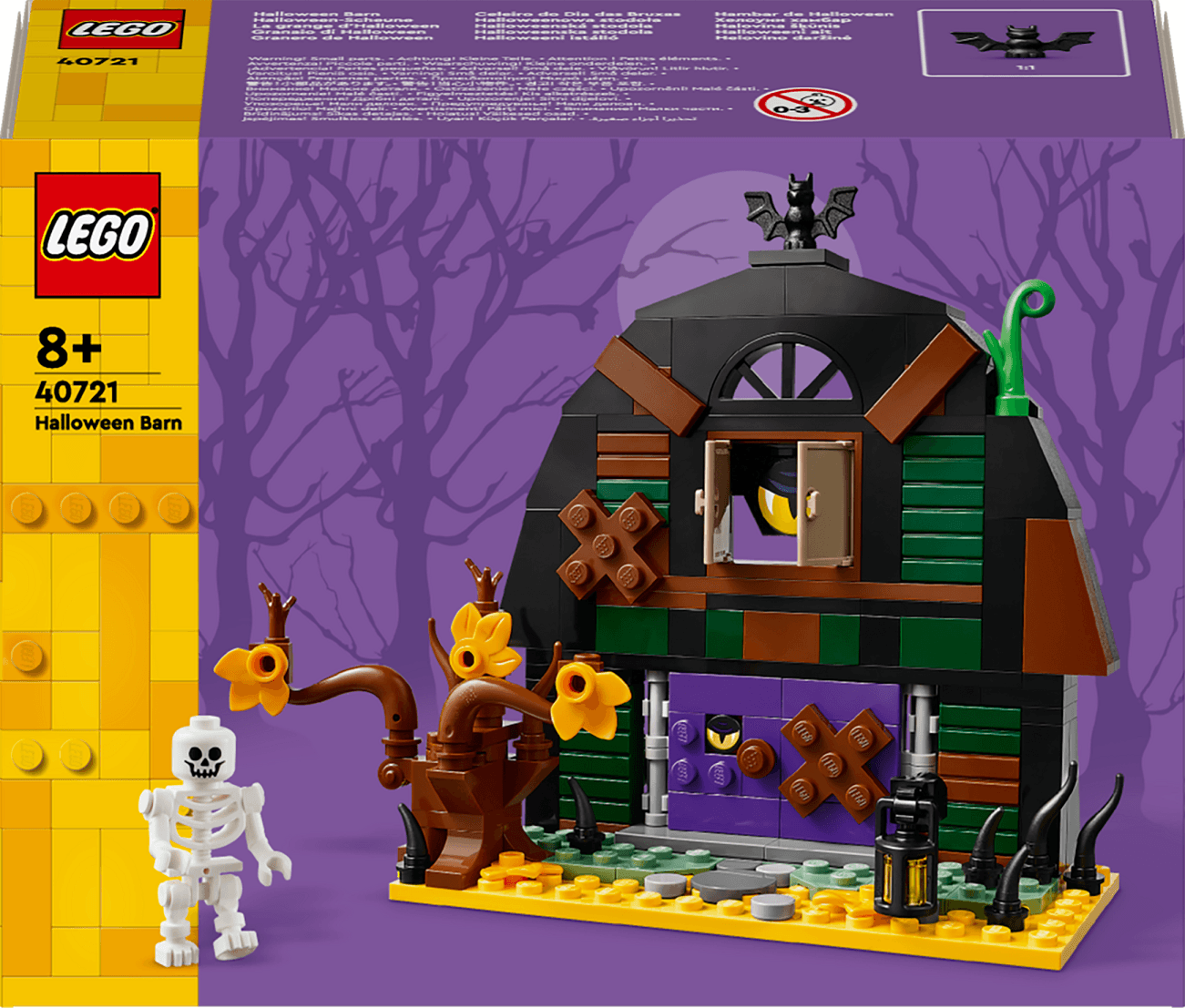 LEGO 40721 Halloween-Scheune, Interaktives Spielzeug, LEGO Dekoration