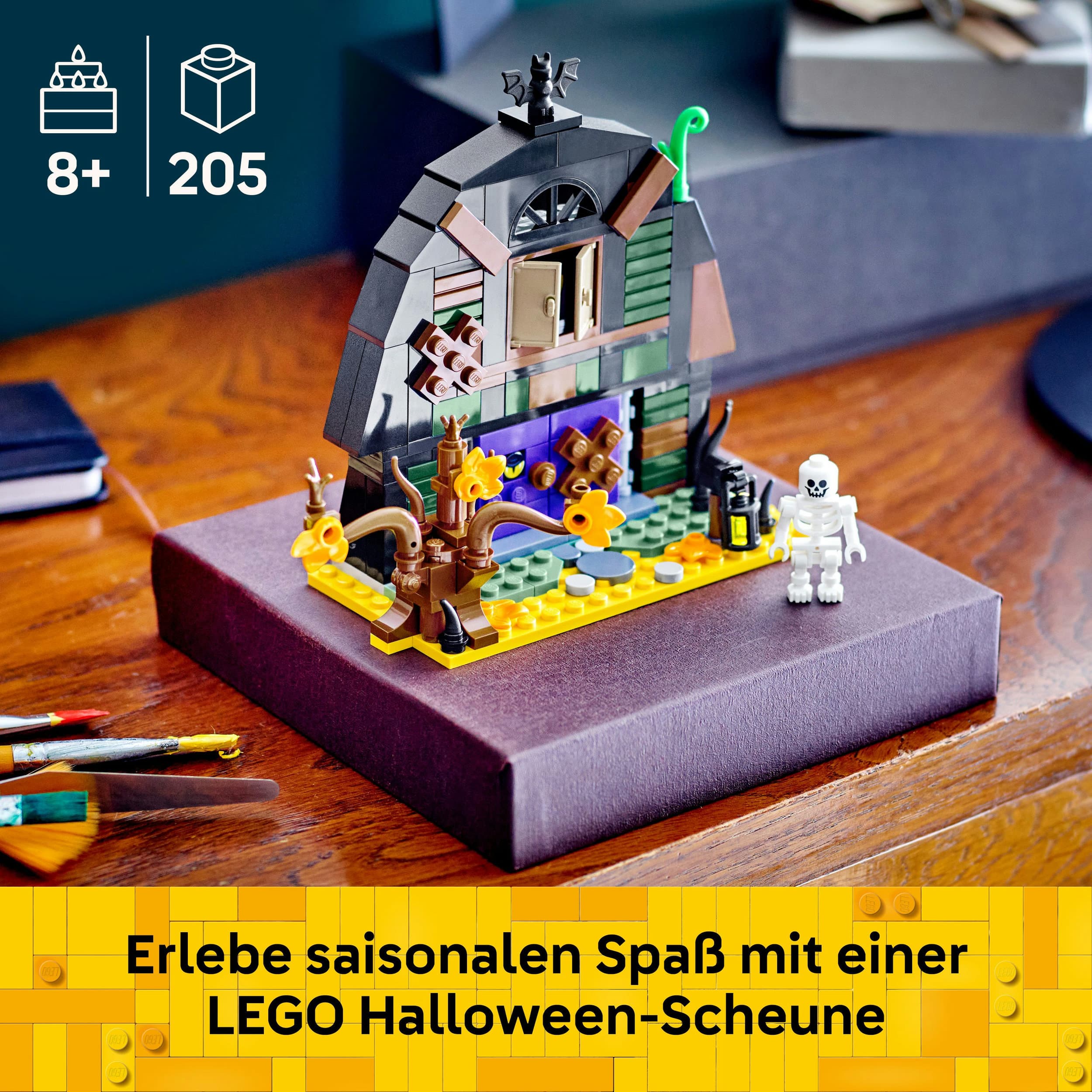 Produktbild LEGO 40721 Halloween-Scheune, Interaktives Spielzeug, LEGO Dekoration 7 von 8