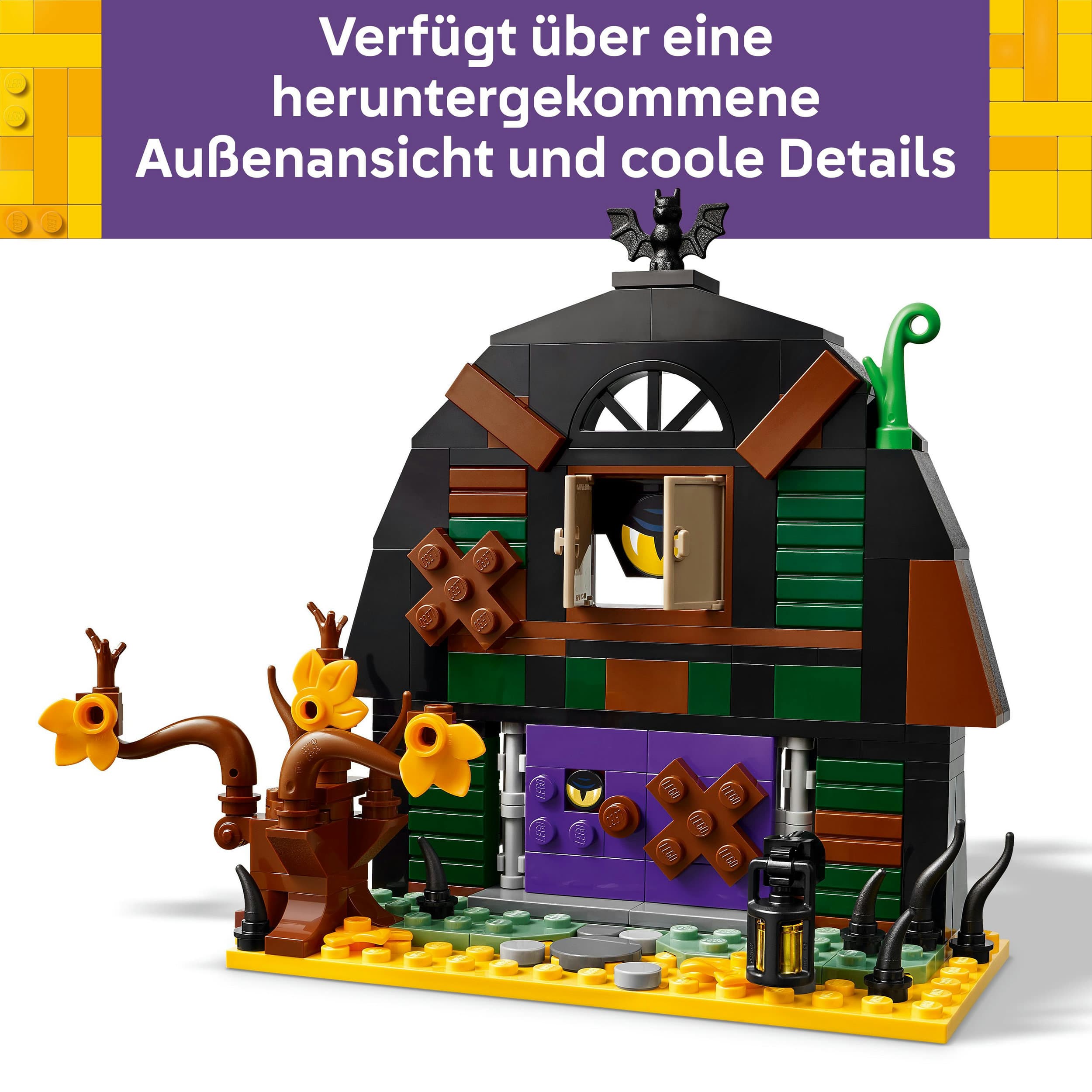Produktbild LEGO 40721 Halloween-Scheune, Interaktives Spielzeug, LEGO Dekoration 6 von 8