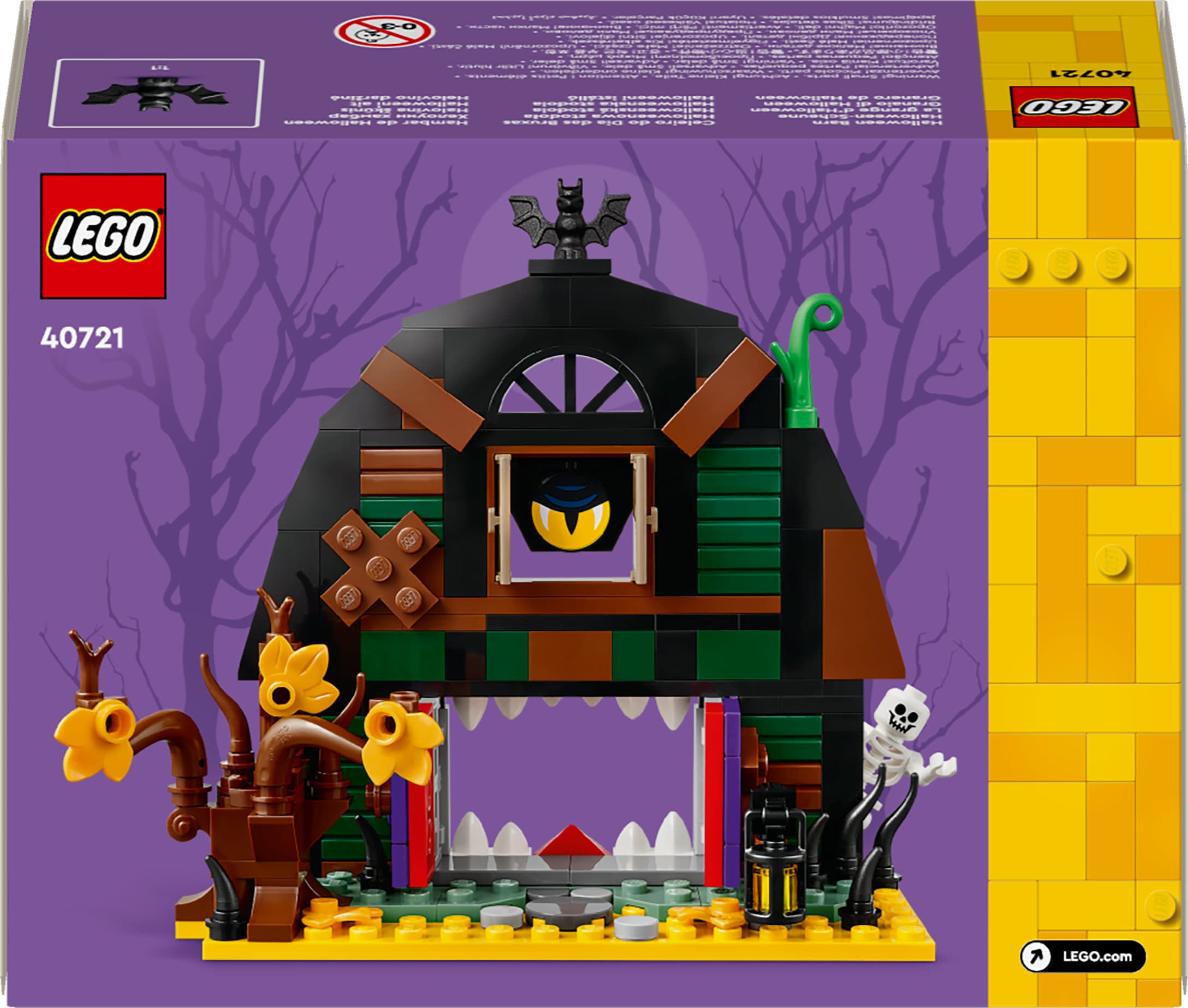 Produktbild LEGO 40721 Halloween-Scheune, Interaktives Spielzeug, LEGO Dekoration 2 von 8