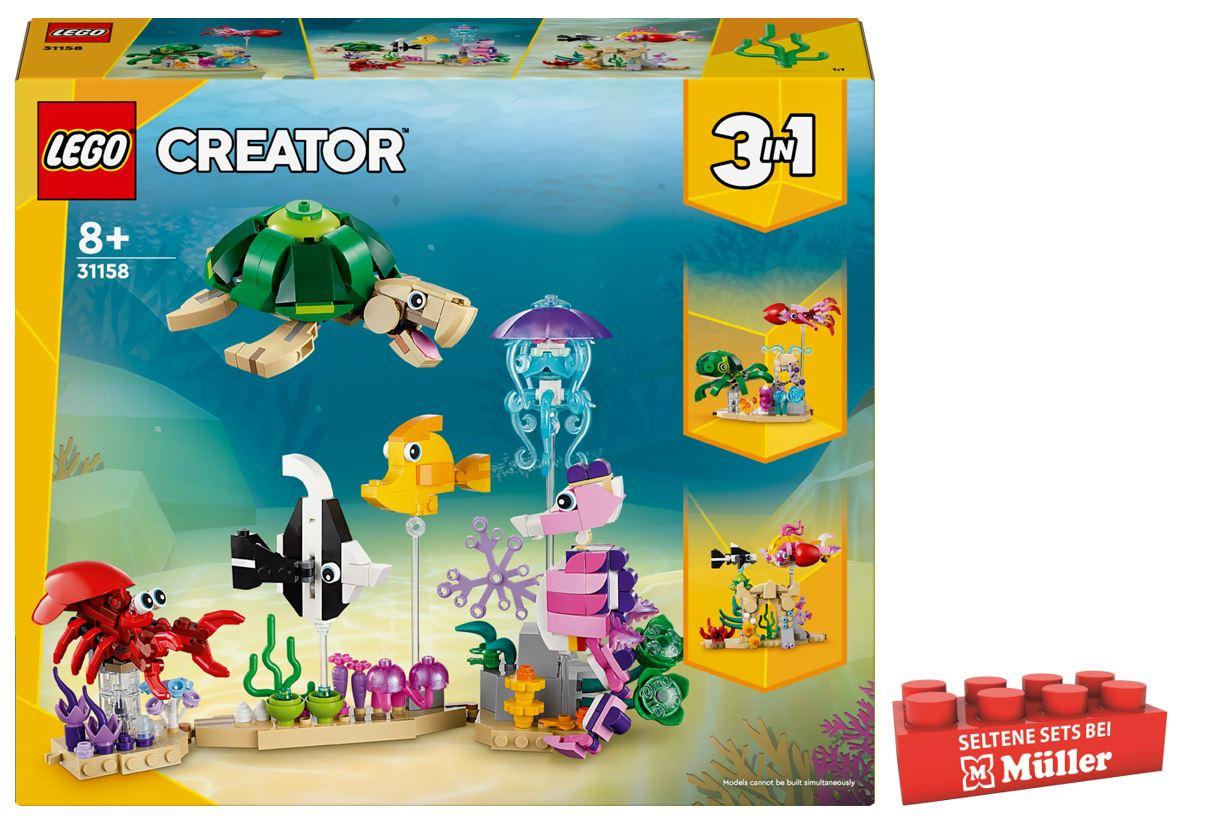 LEGO Creator 3in1 31158 Meerestiere