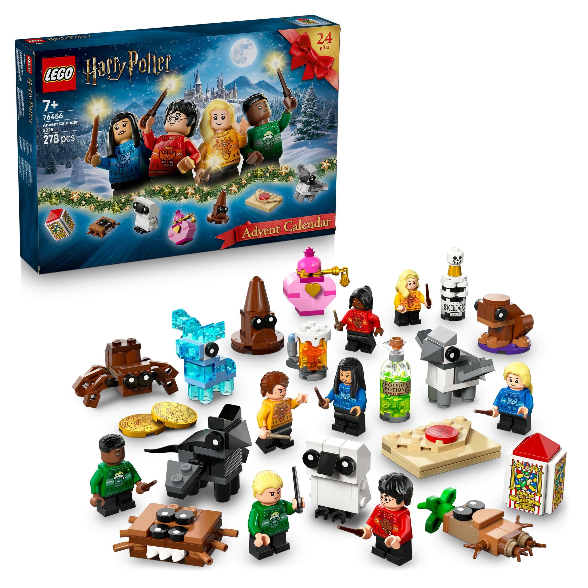 LEGO Harry Potter 76456 Adventskalender 2025, Kinder Spielzeug, Geschenk