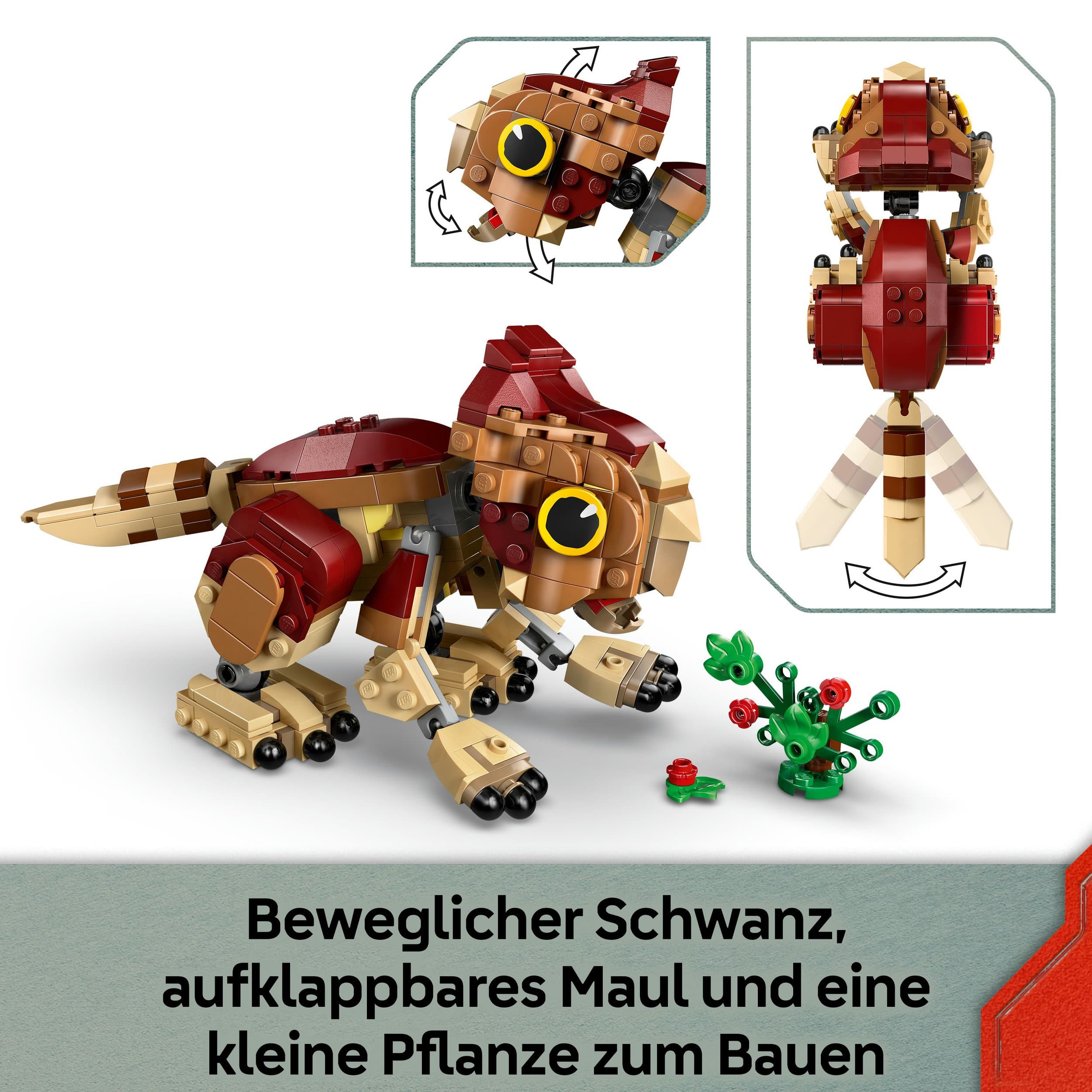 Produktbild LEGO Jurassic World 76970 Babydinosaurier Dolores: Aquilops, Spielzeug 4 von 7
