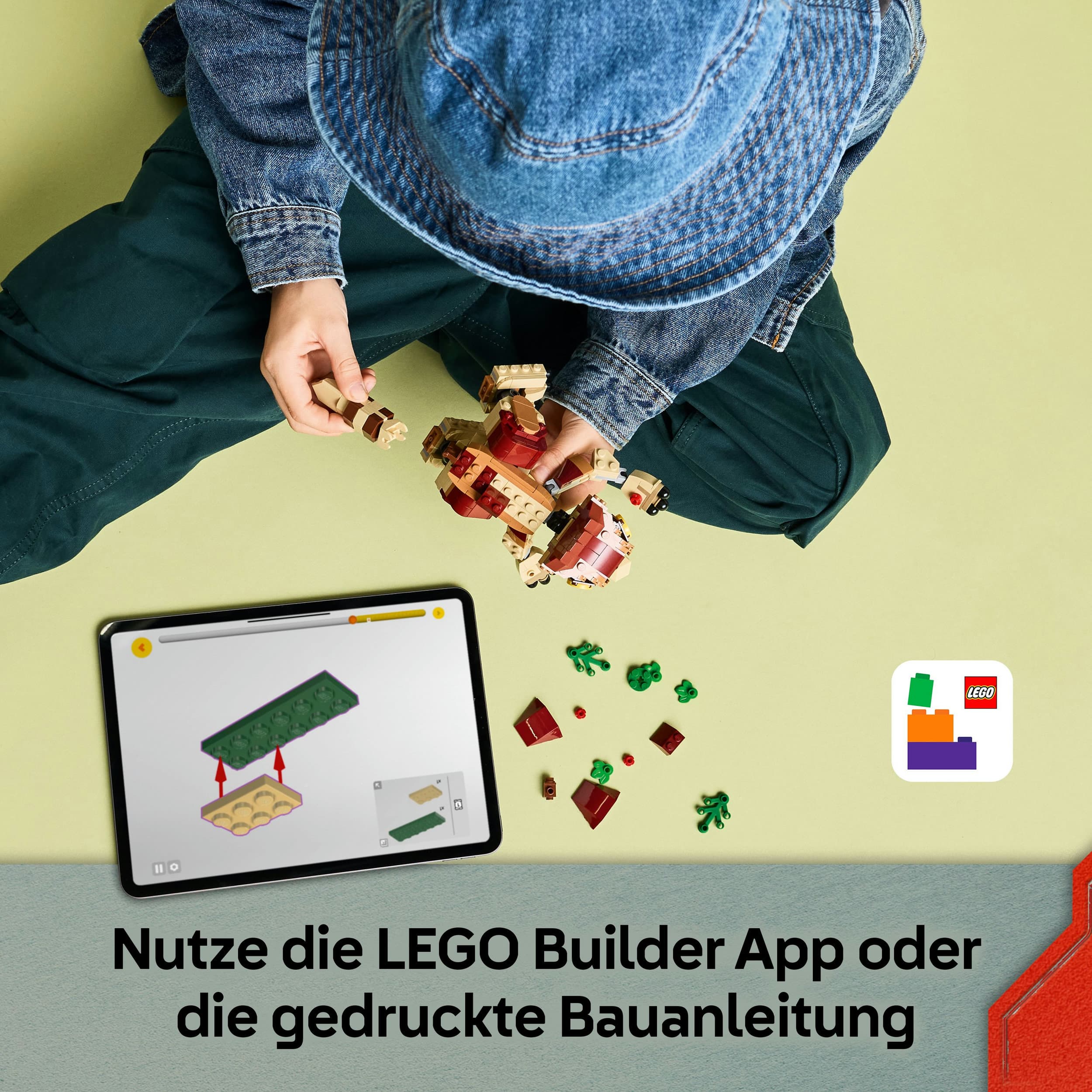 Produktbild LEGO Jurassic World 76970 Babydinosaurier Dolores: Aquilops, Spielzeug 3 von 7