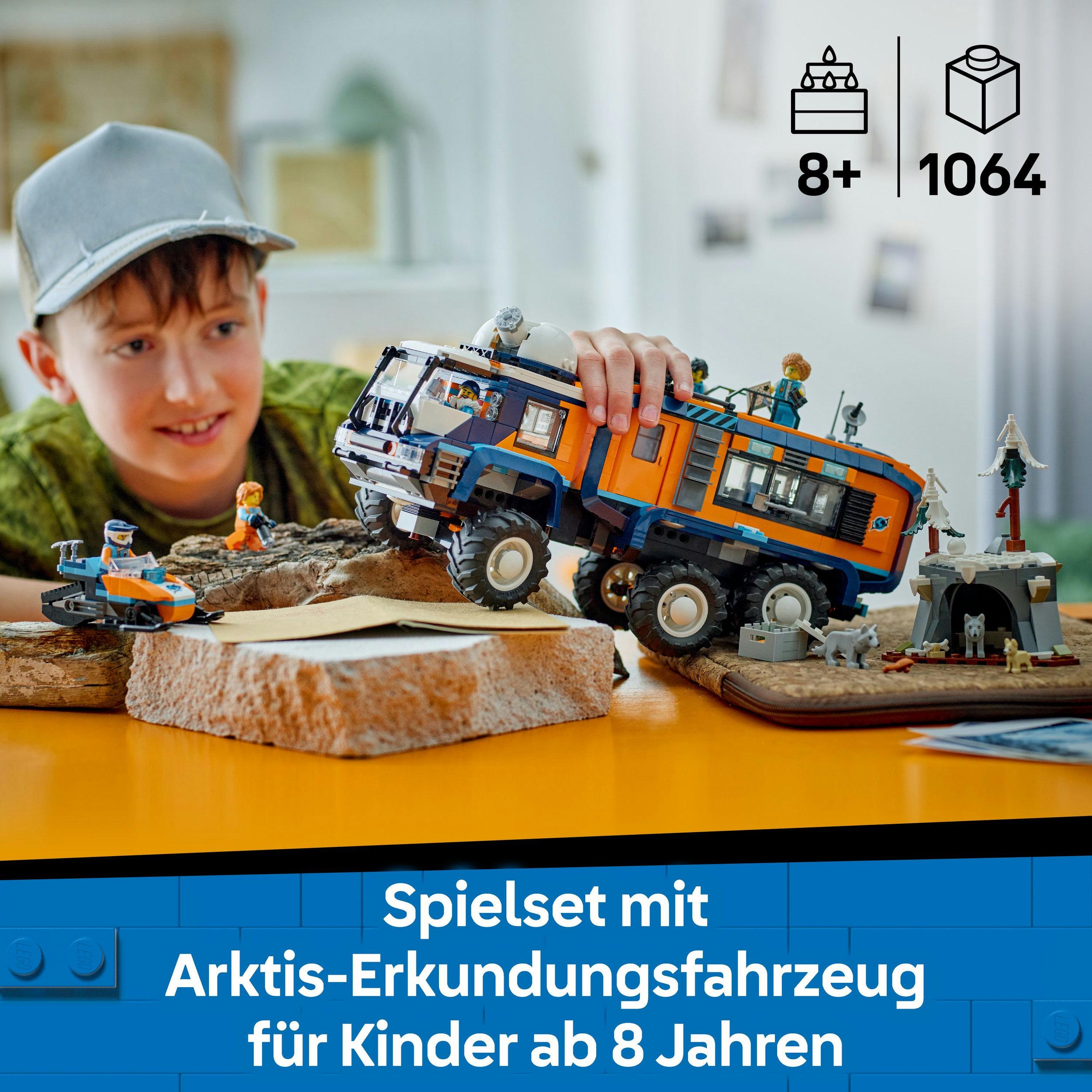 Produktbild LEGO City Arktis-Truck mit Labor Spielset, Spielzeug für Kinder 60471 7 von 7