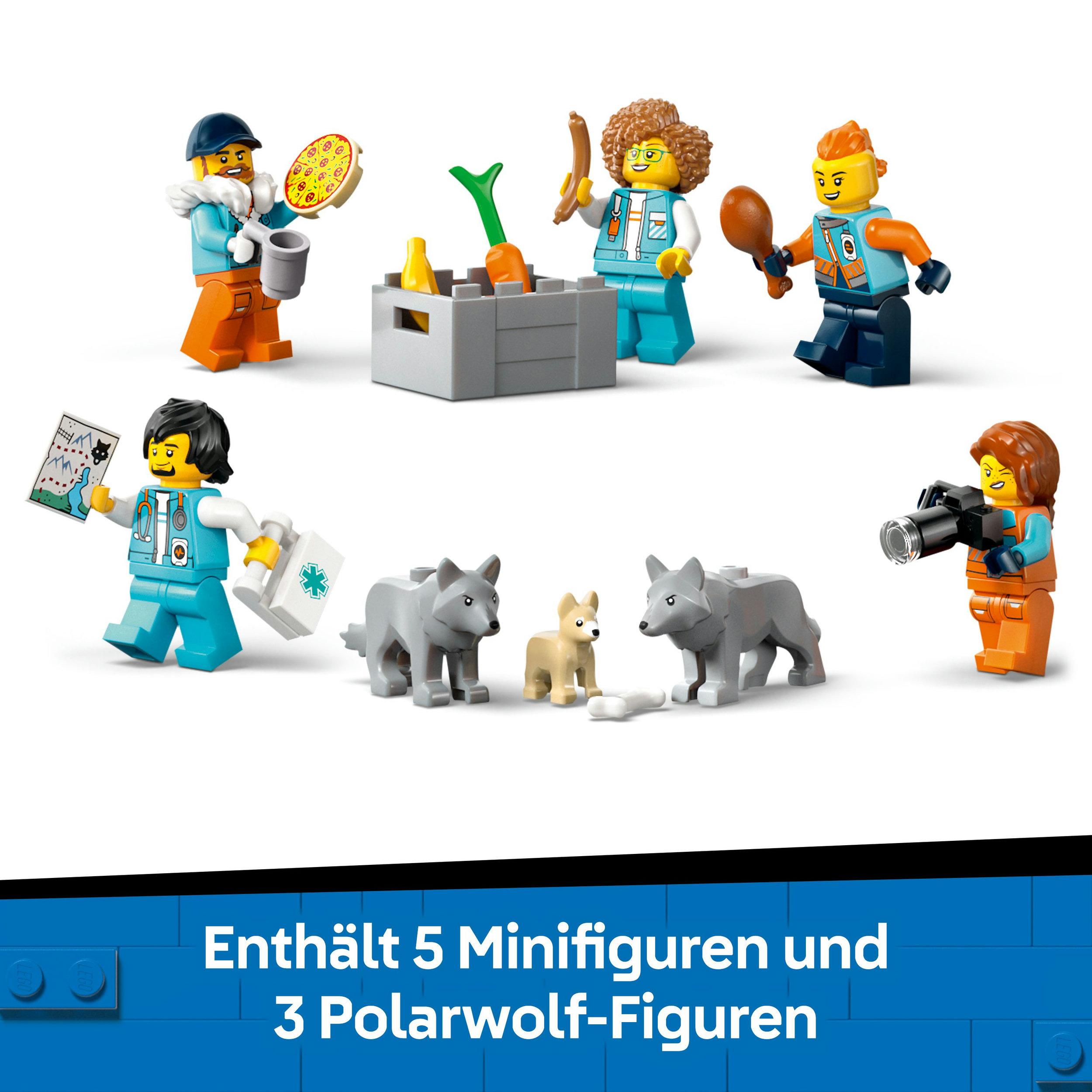 Produktbild LEGO City Arktis-Truck mit Labor Spielset, Spielzeug für Kinder 60471 3 von 7