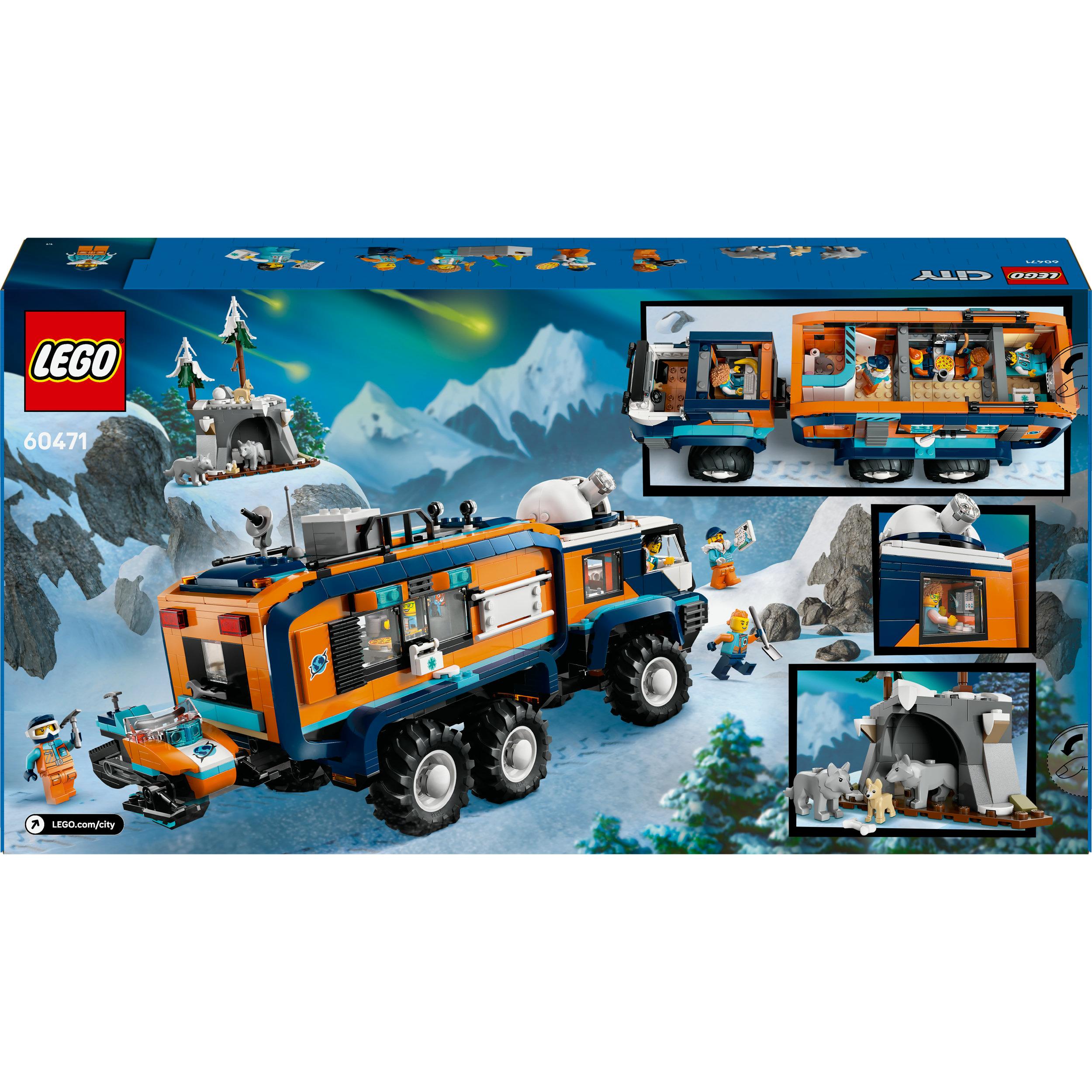 Produktbild LEGO City Arktis-Truck mit Labor Spielset, Spielzeug für Kinder 60471 2 von 7