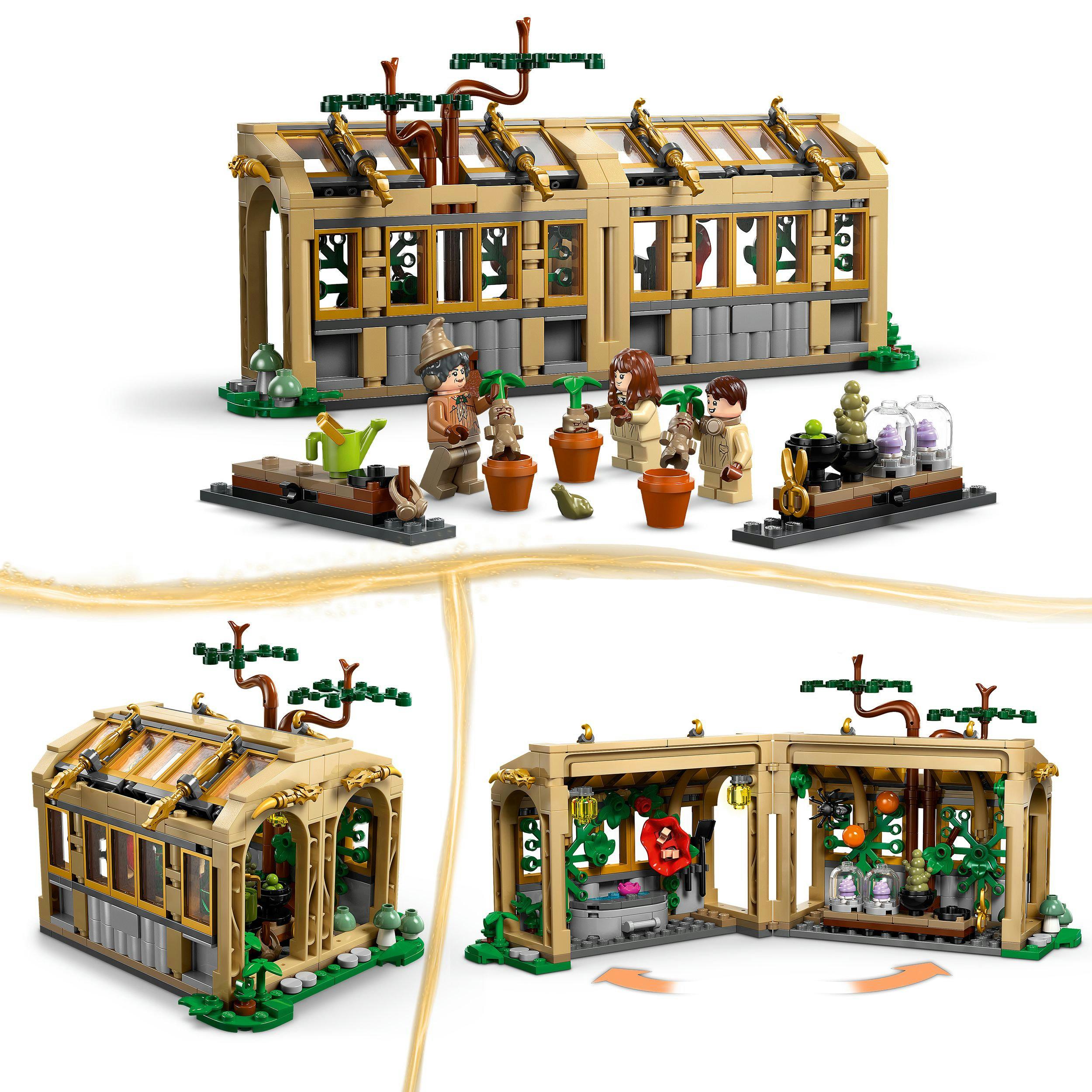 Produktbild LEGO Harry Potter Schloss Hogwarts: Kräuterkundeunterricht Spielzeug 76445 5 von 7