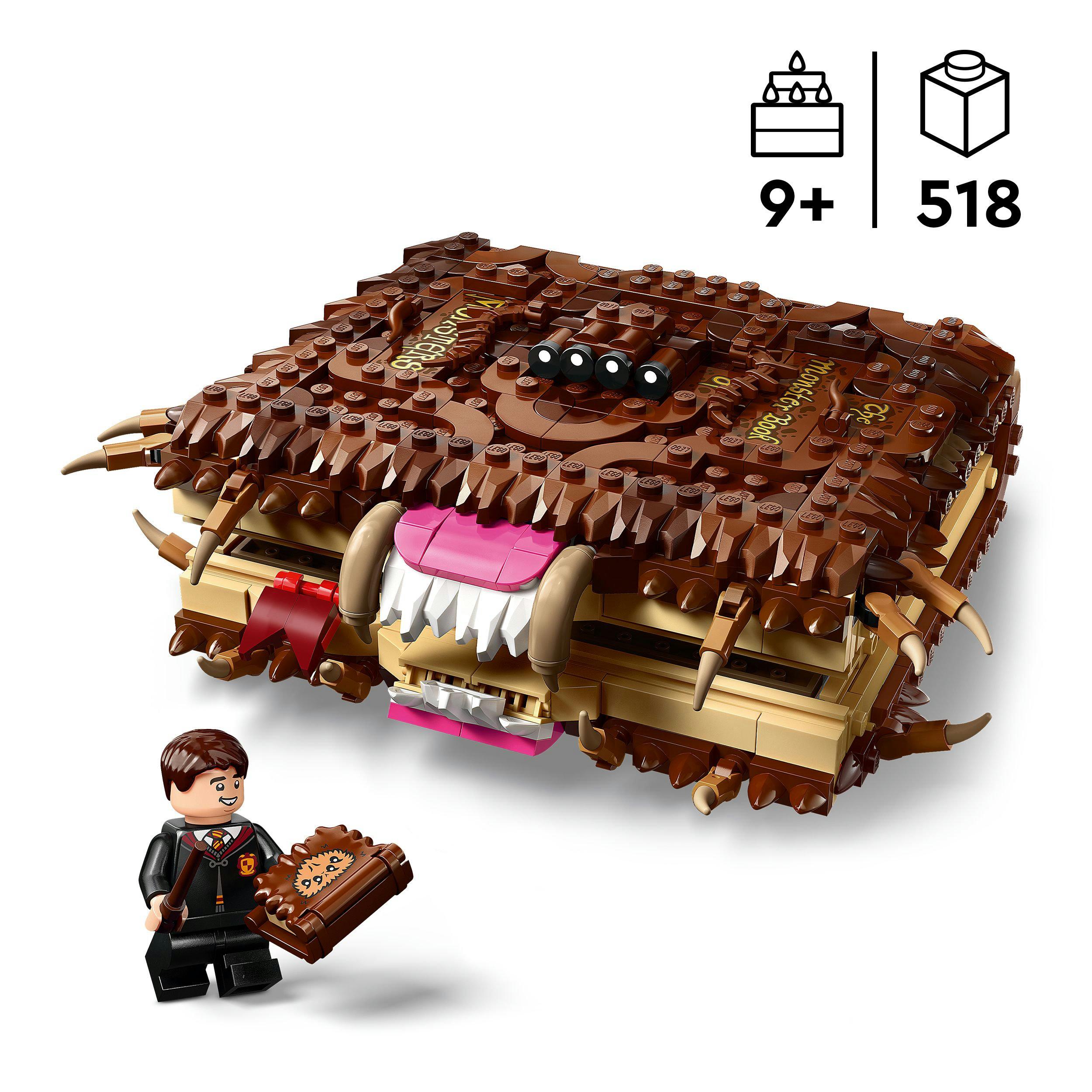 Produktbild LEGO Harry Potter Beißendes Monsterbuch der Monster, Lernspielzeug 76449 6 von 7