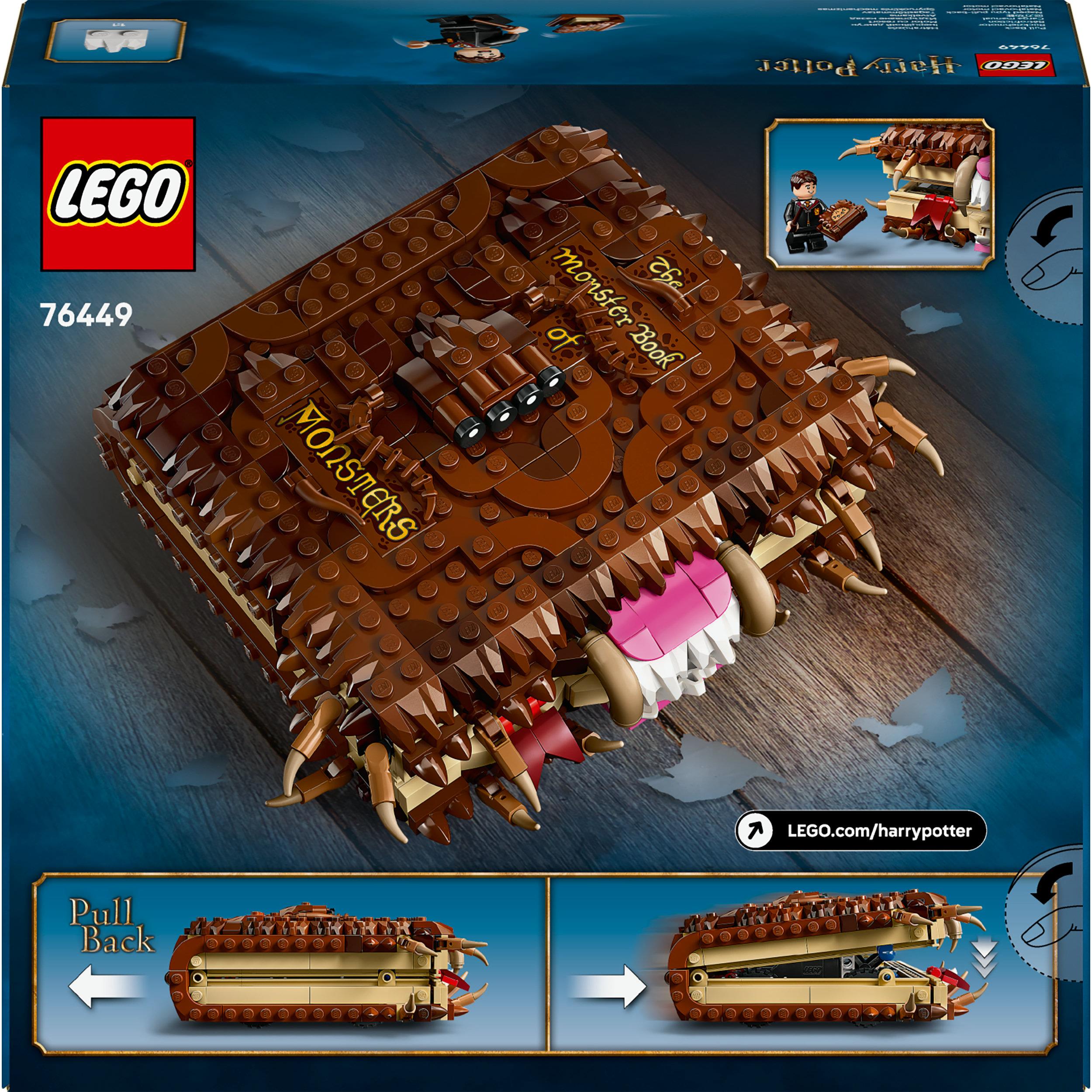 Produktbild LEGO Harry Potter Beißendes Monsterbuch der Monster, Lernspielzeug 76449 2 von 7