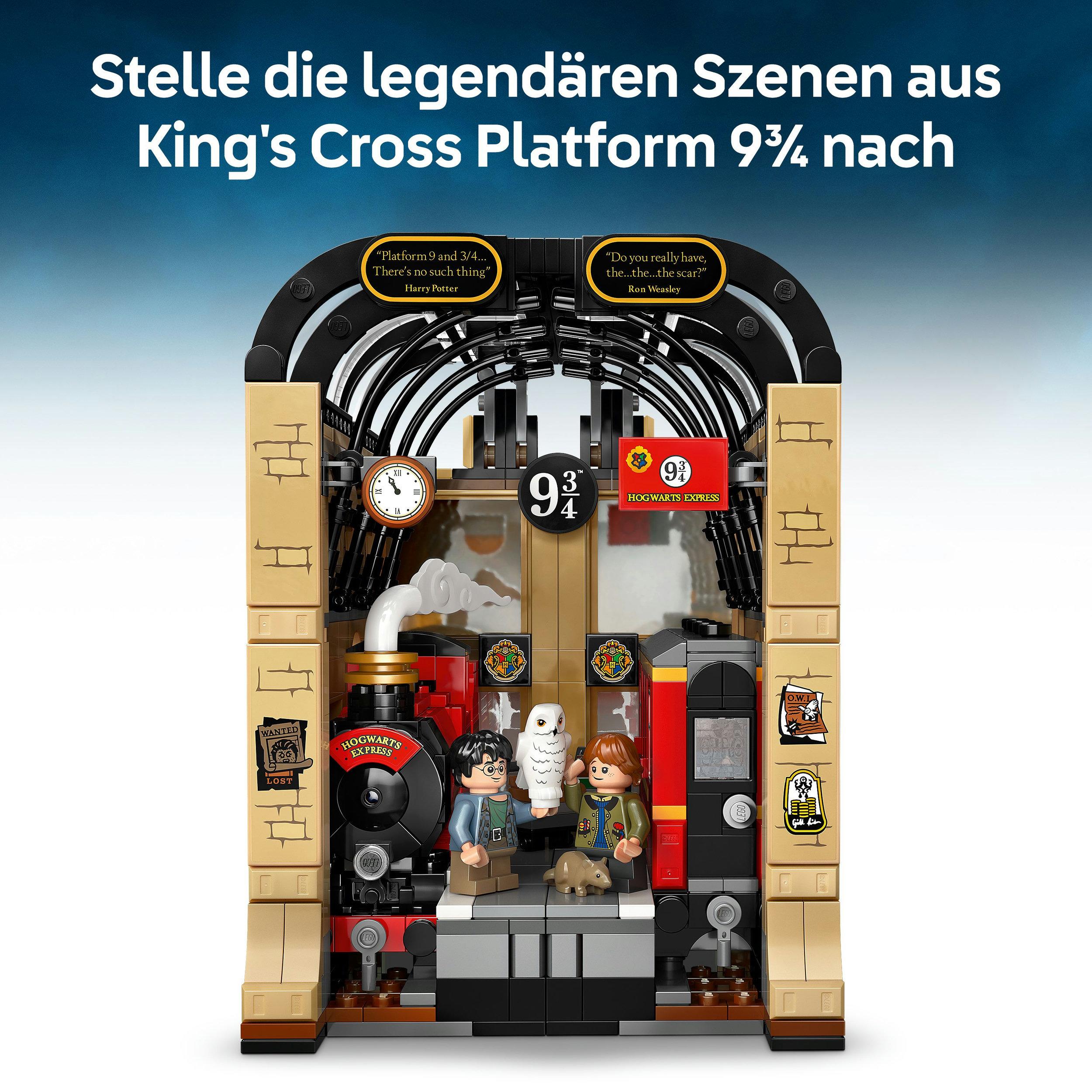 Produktbild LEGO Harry Potter Buchstütze: Hogwarts Express - Spielzeug Zug - 76450 6 von 7