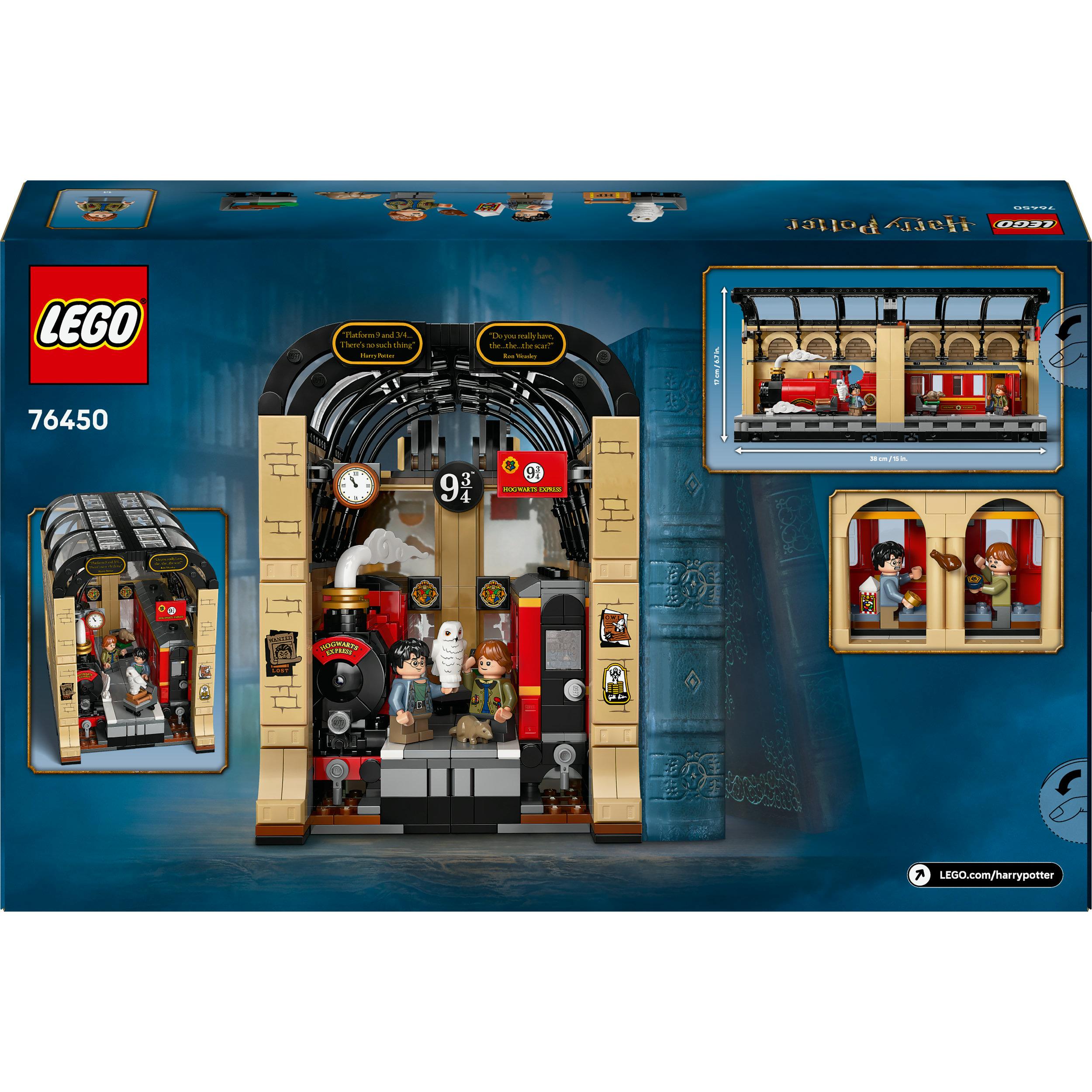Produktbild LEGO Harry Potter Buchstütze: Hogwarts Express - Spielzeug Zug - 76450 2 von 7