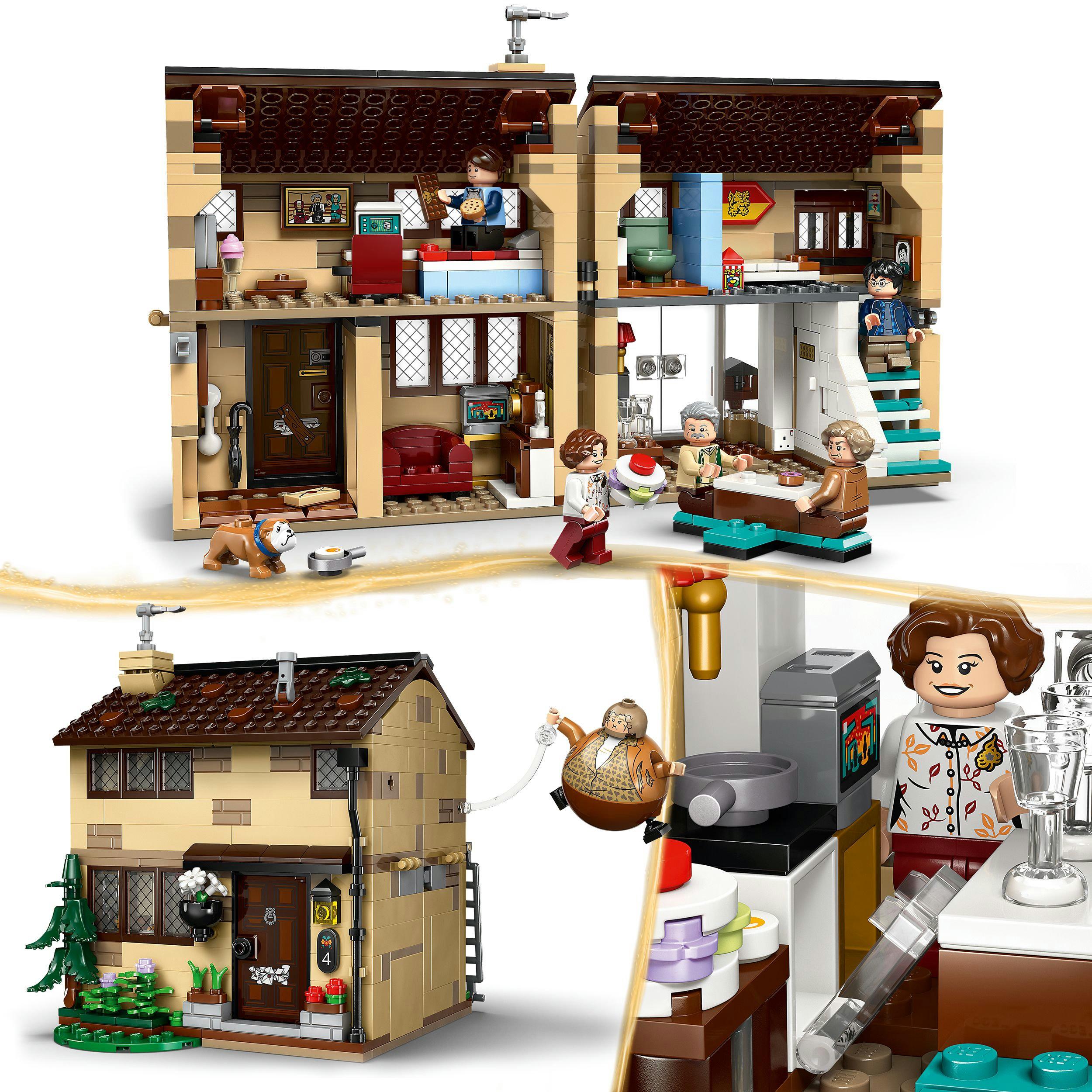 Produktbild LEGO Harry Potter Ligusterweg Tante Magdas Besuch, baubares Haus 76451 5 von 7
