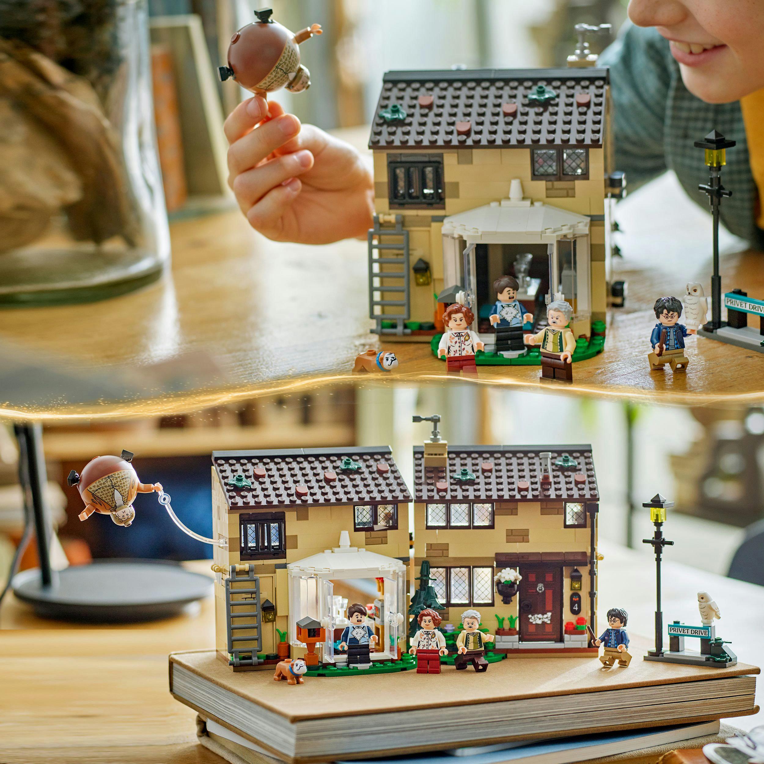 Produktbild LEGO Harry Potter Ligusterweg Tante Magdas Besuch, baubares Haus 76451 3 von 7