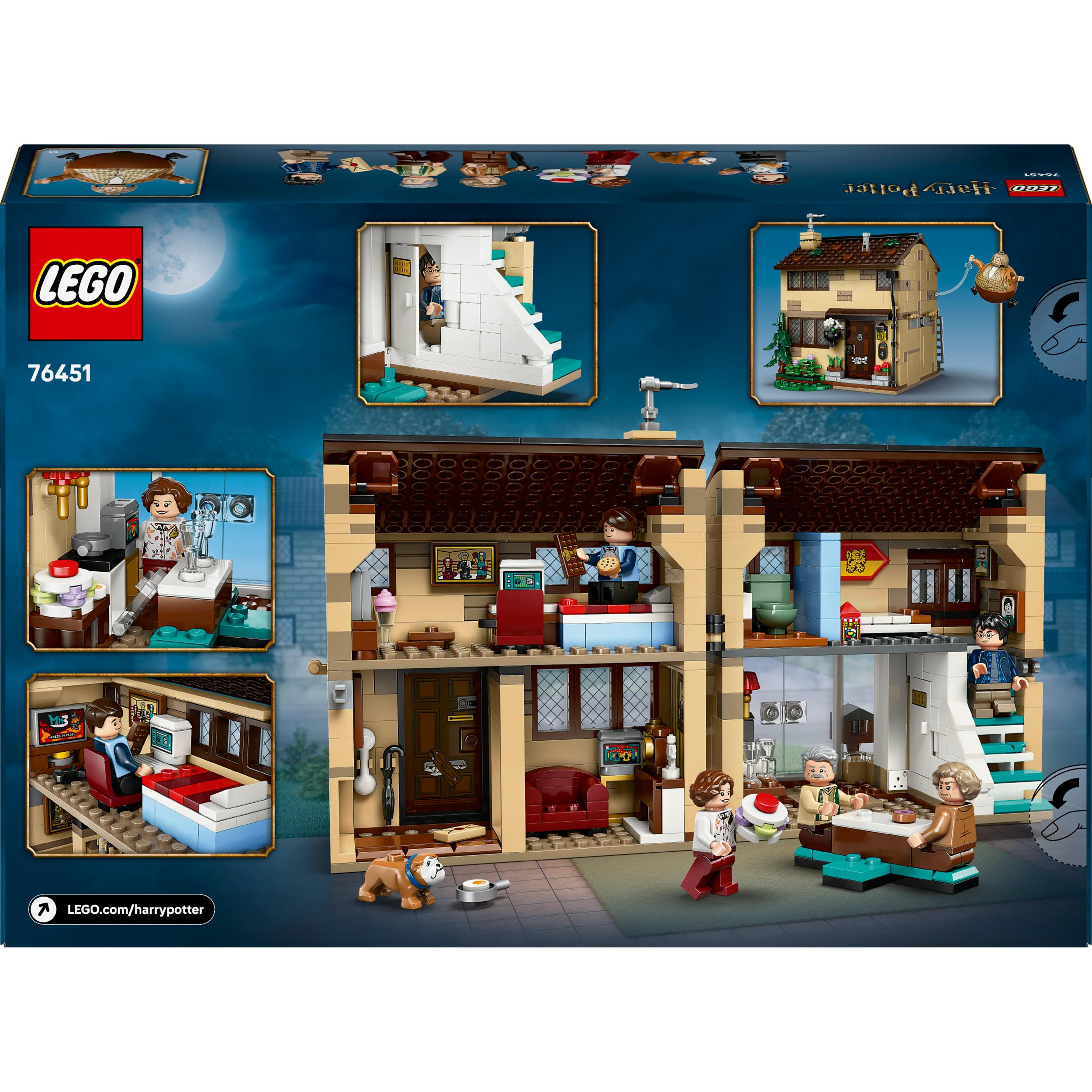 Produktbild LEGO Harry Potter Ligusterweg Tante Magdas Besuch, baubares Haus 76451 2 von 7