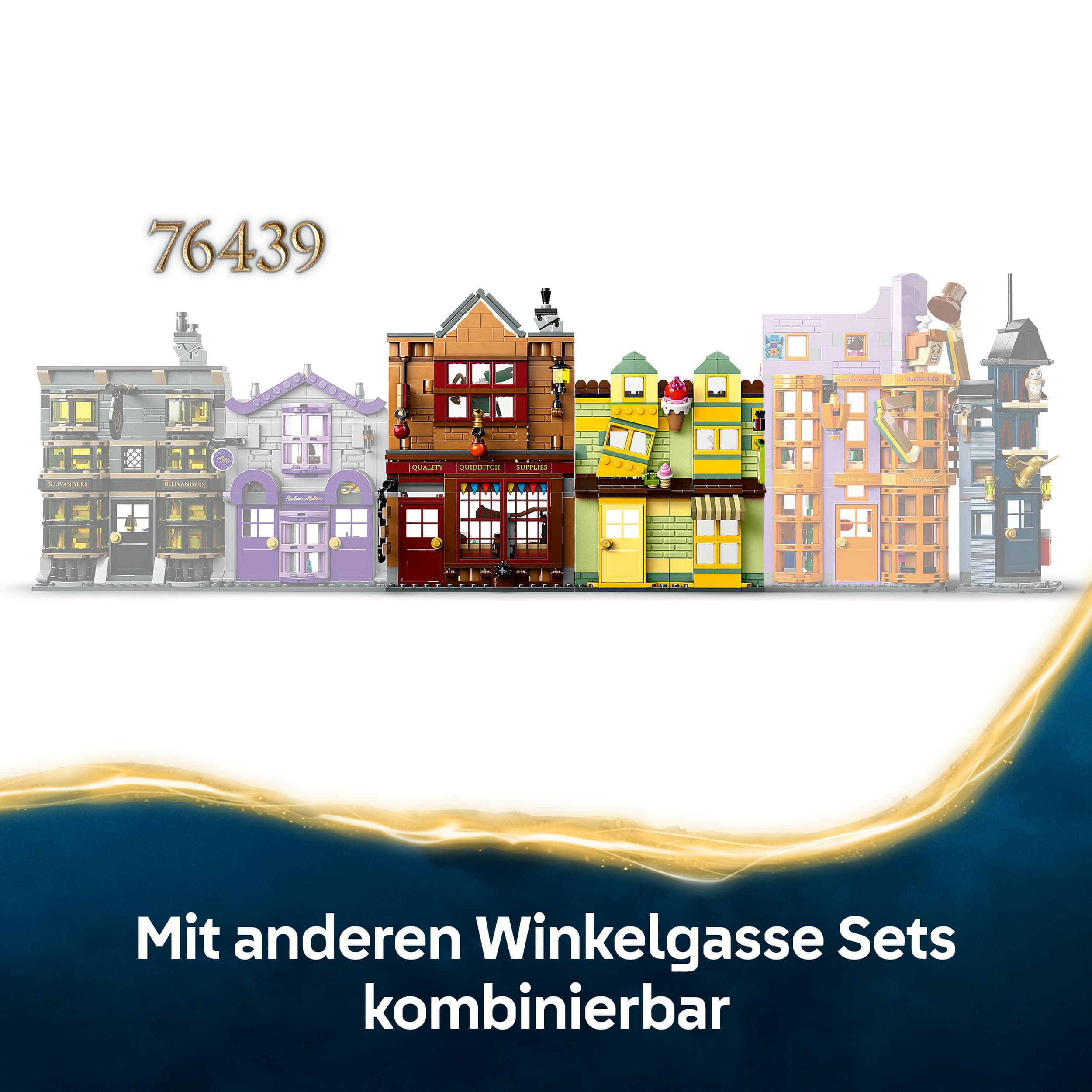 Produktbild LEGO Harry Potter Qualität für Quidditch & Fortescues Eissalon 76452 3 von 7