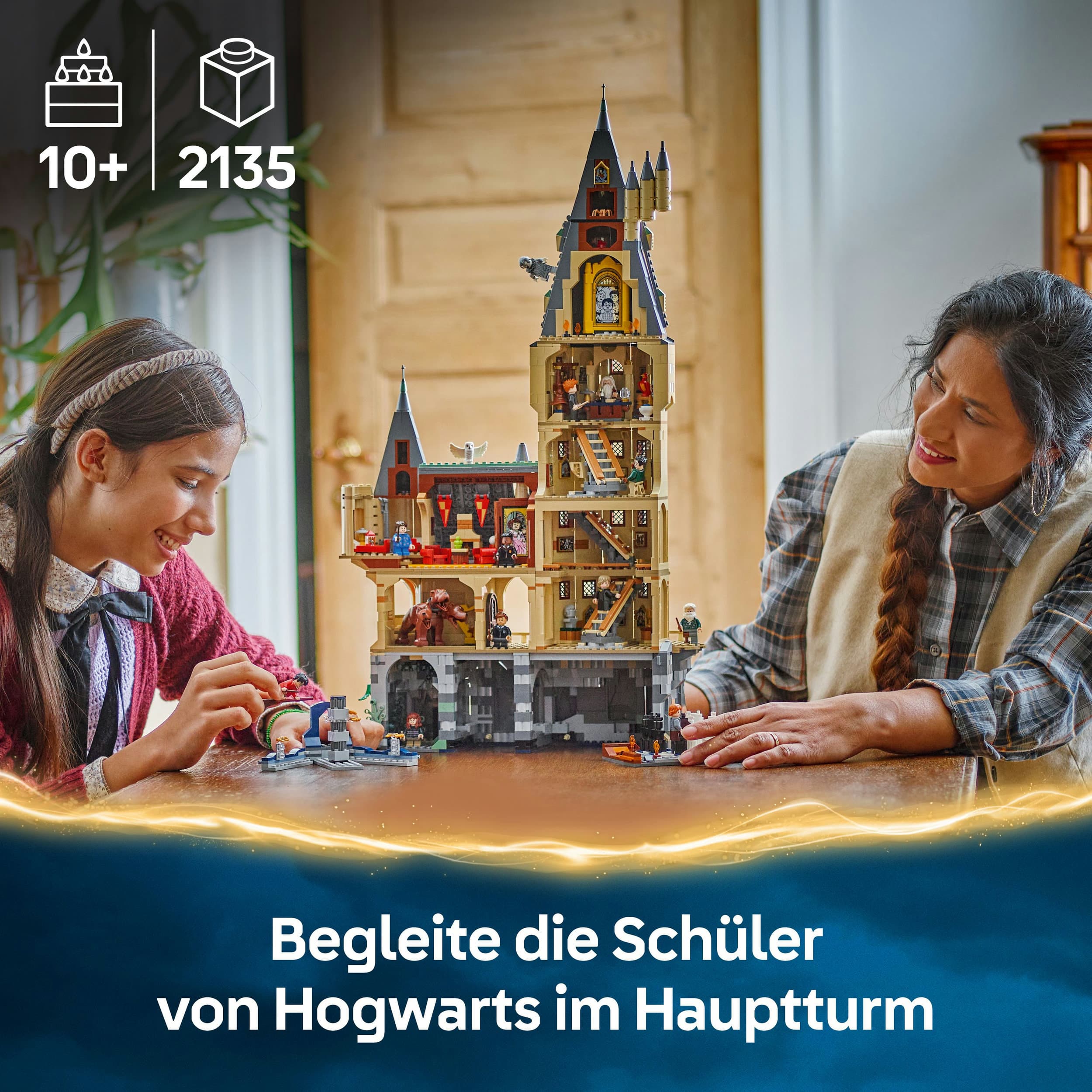 Produktbild LEGO Harry Potter Schloss Hogwarts: Der Hauptturm Spielzeug - 76454 7 von 7