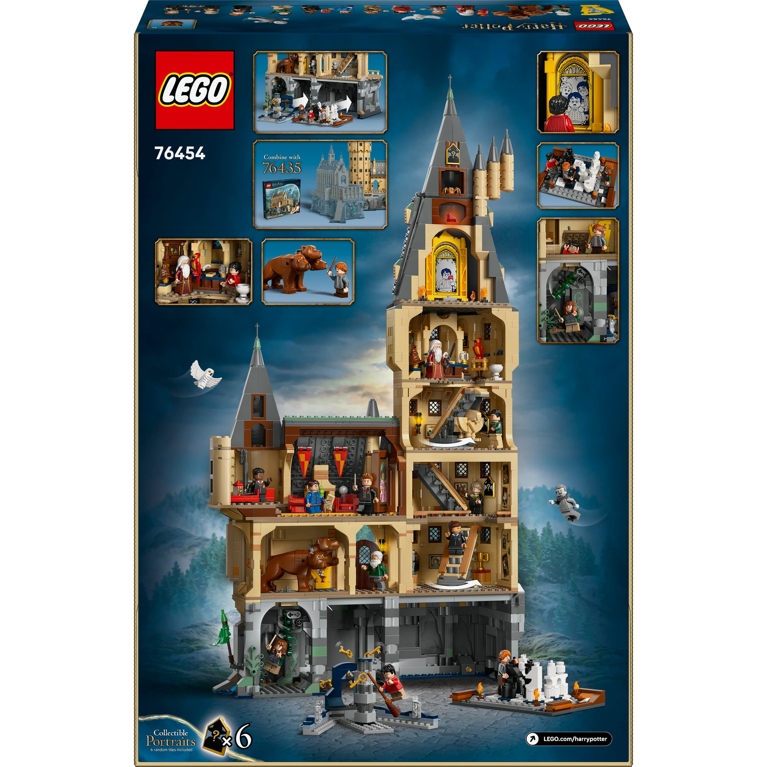 Produktbild LEGO Harry Potter Schloss Hogwarts: Der Hauptturm Spielzeug - 76454 2 von 7
