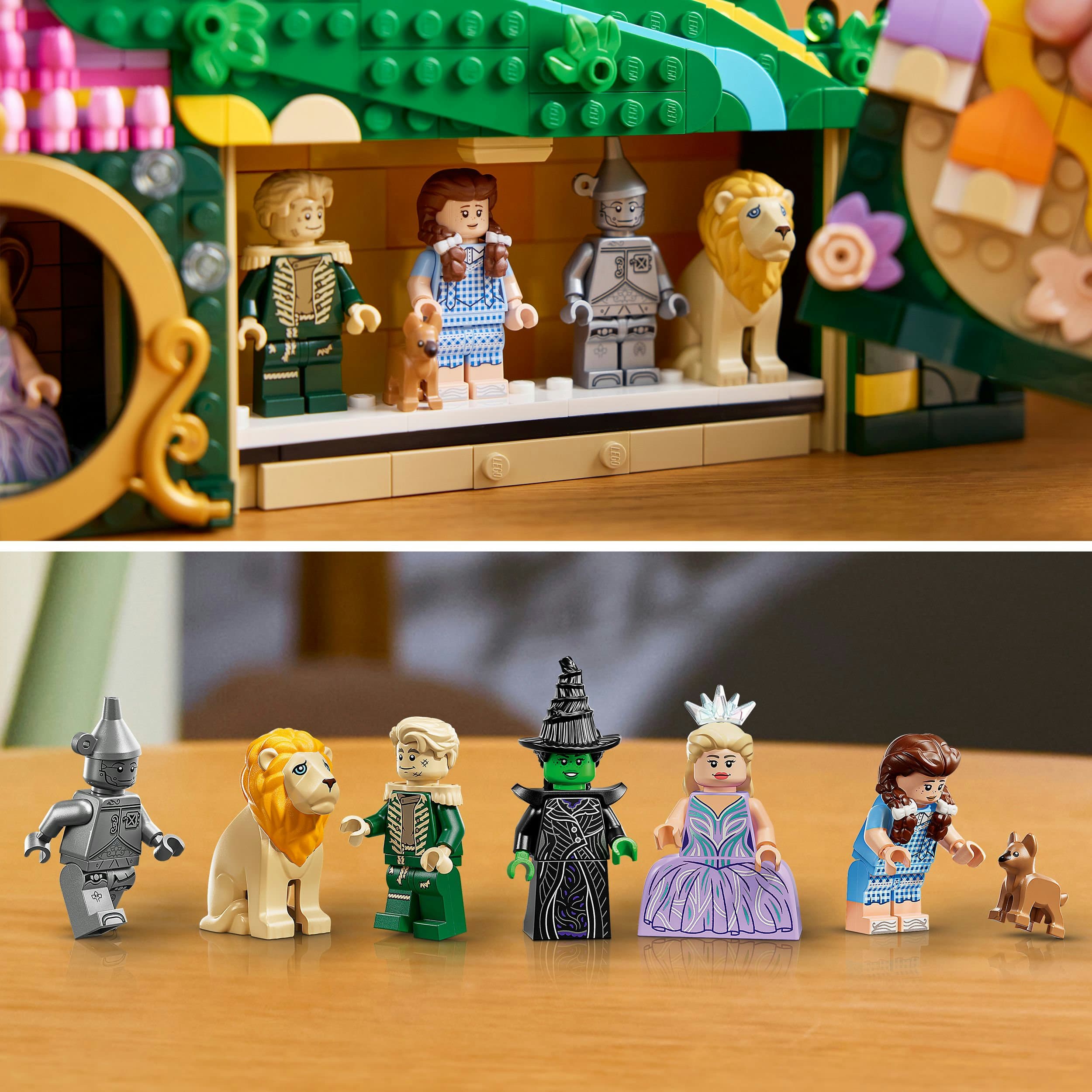 Produktbild LEGO Wicked 75685 Emerald City Wandkunst, DIY Set für Erwachsene 3 von 8