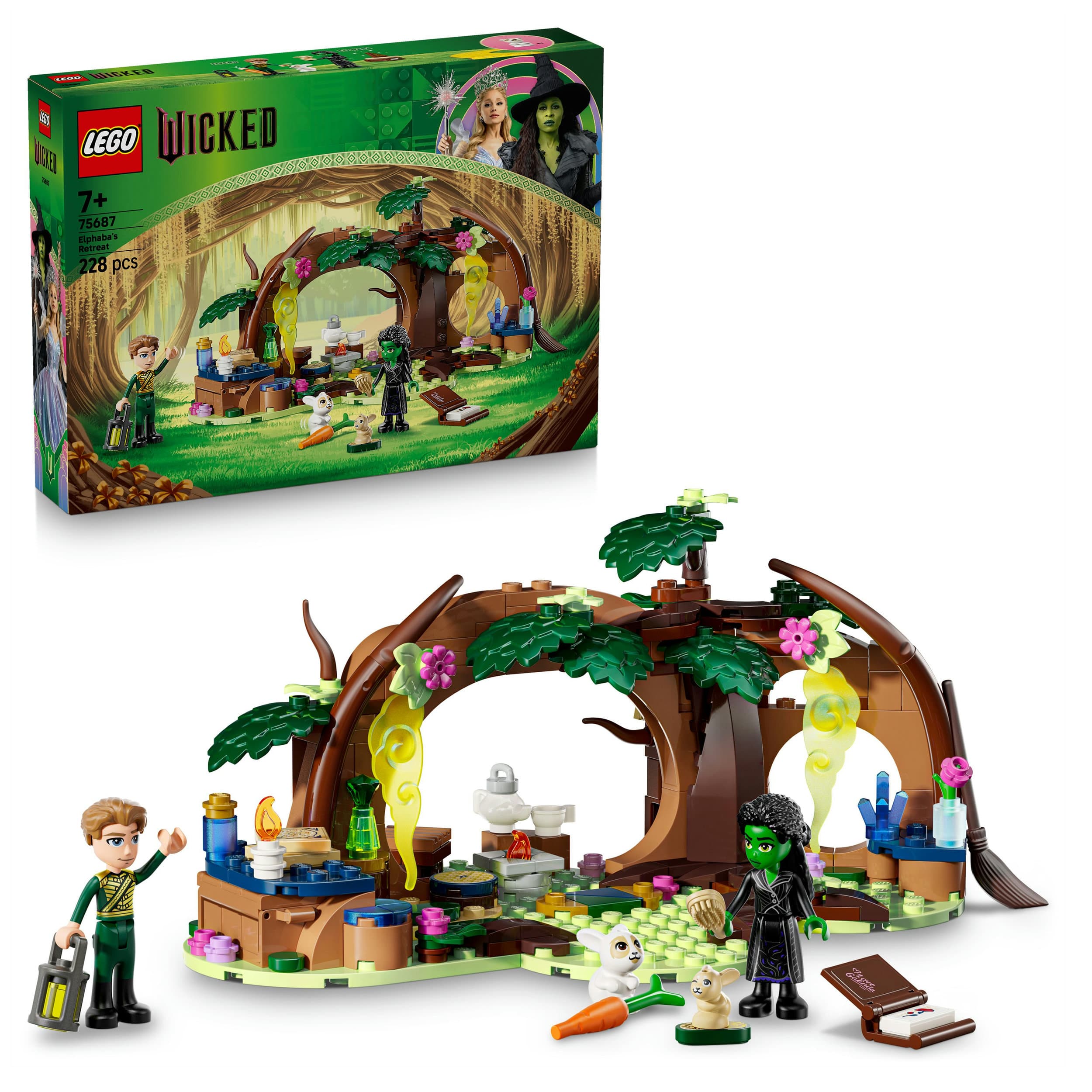 LEGO Wicked Elphabas Versteck, Spielzeug für Jungen und Mädchen 75687
