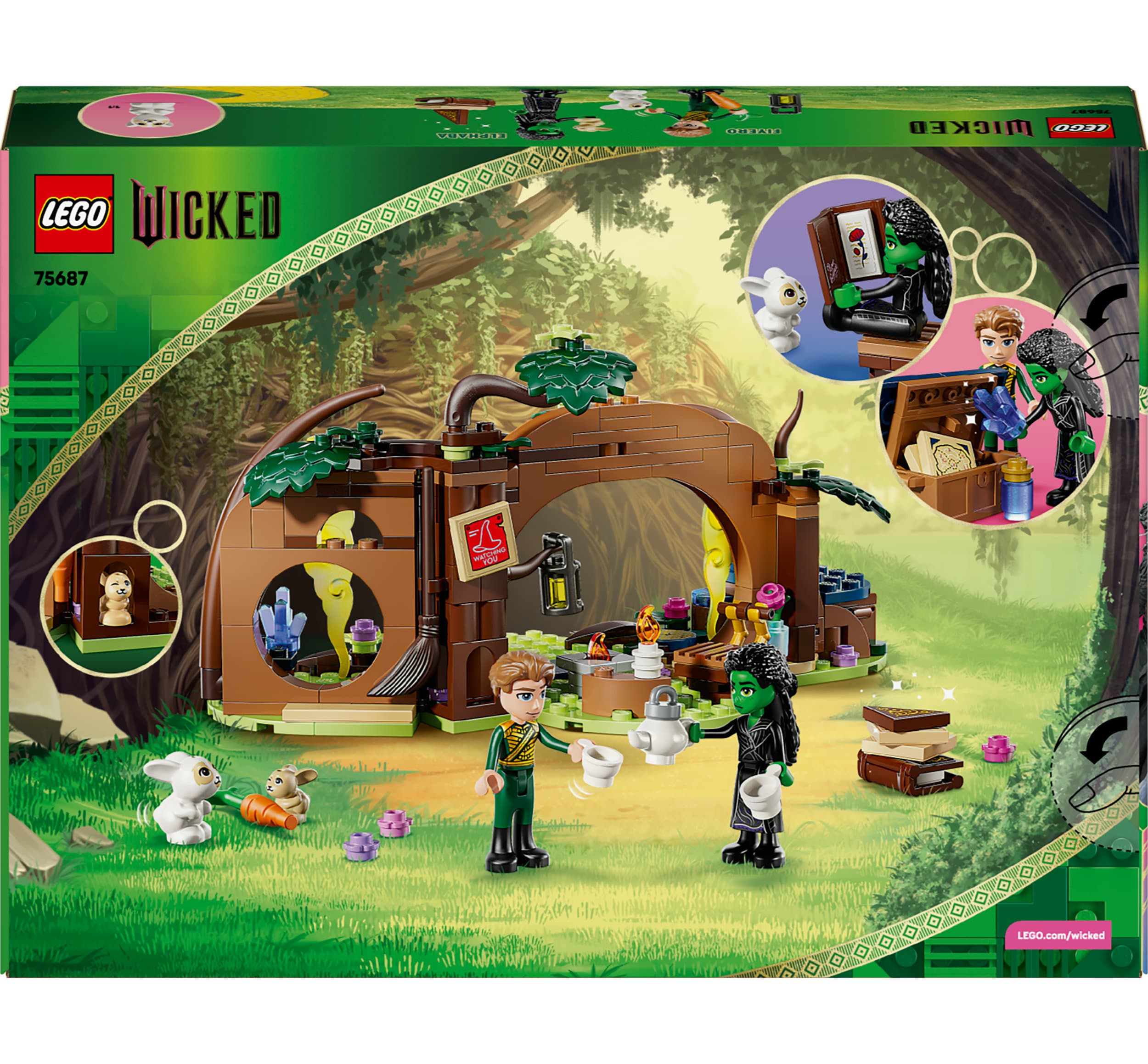 Produktbild LEGO Wicked Elphabas Versteck, Spielzeug für Jungen und Mädchen 75687 2 von 8