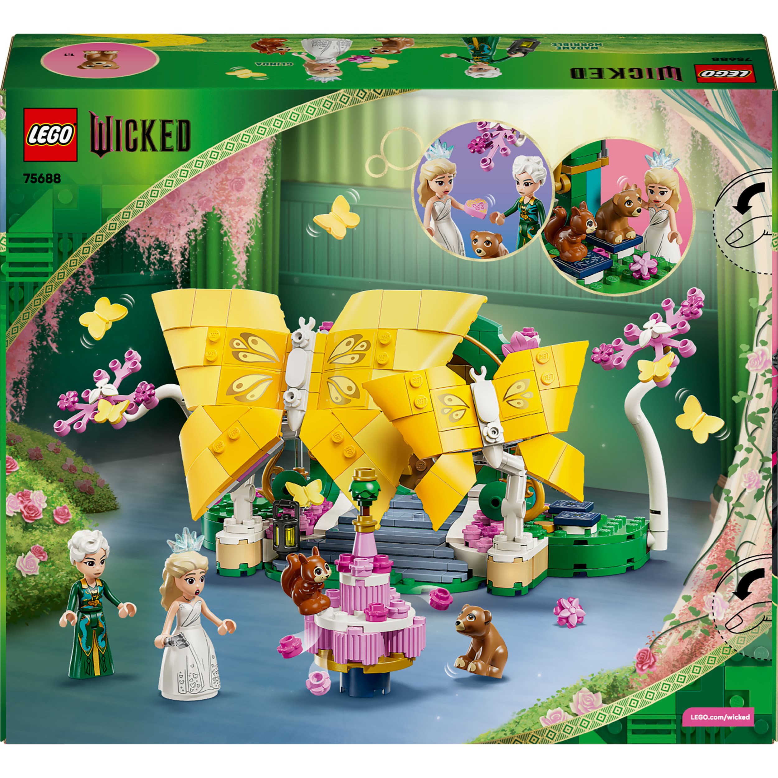 Produktbild LEGO Wicked Glindas Hochzeitstag, Spielzeug, Schmetterling Figur 75688 2 von 8