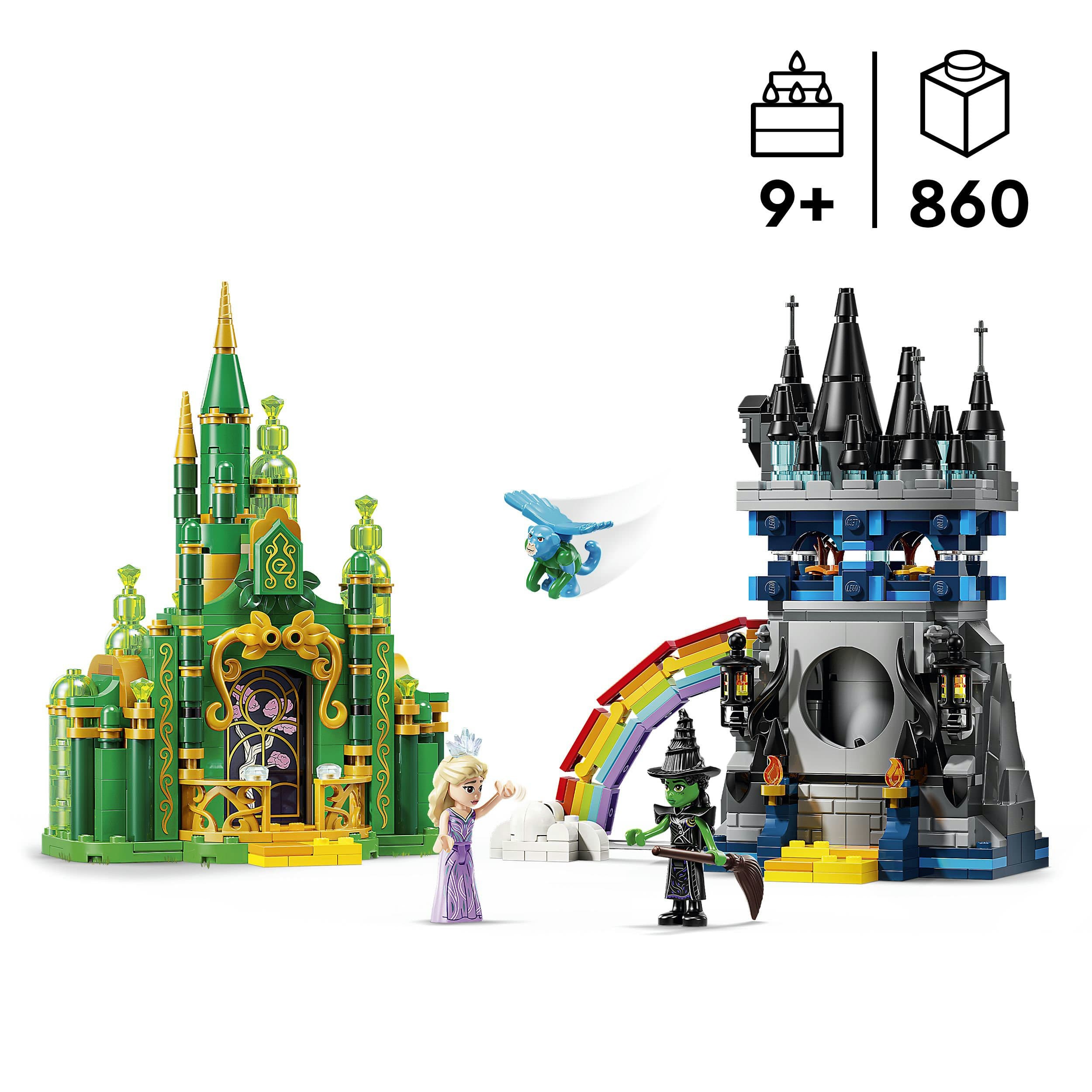 Produktbild LEGO Wicked 75689 Emerald City & Kiamo Ko Castle, Kinder Spielzeug 6 von 8