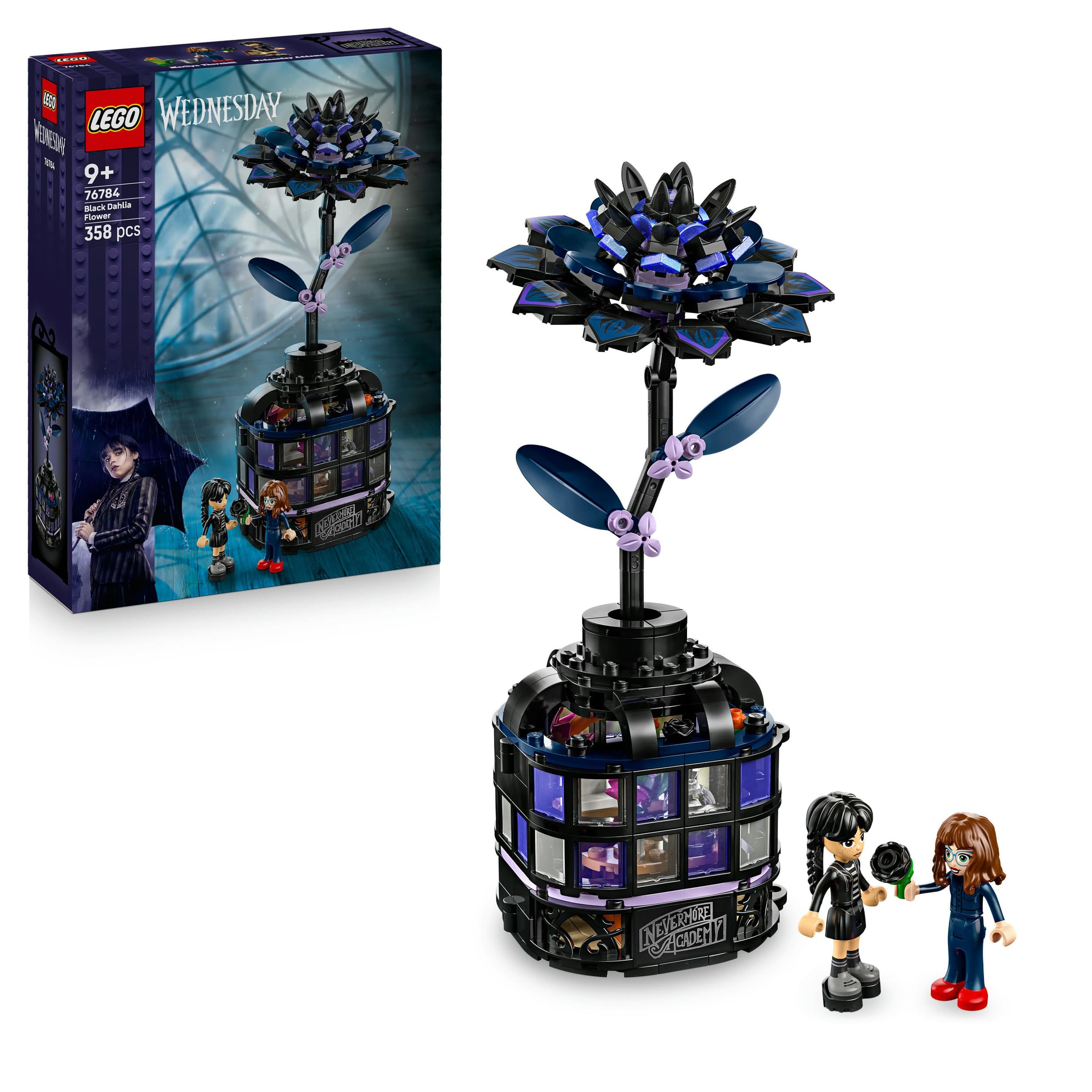 LEGO® Wednesday Schwarze Dahlie 76784