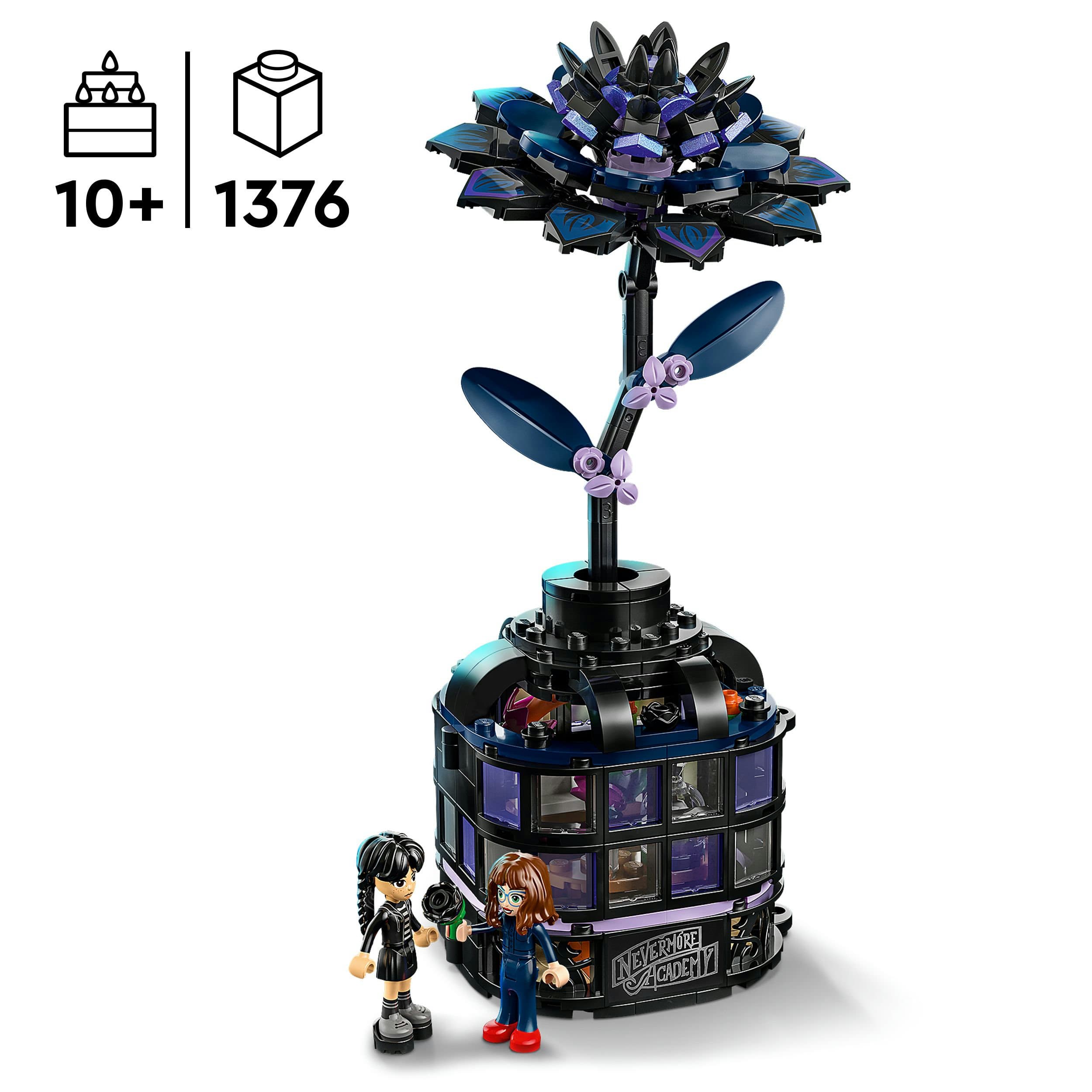 Produktbild LEGO® Wednesday Schwarze Dahlie 76784 6 von 8