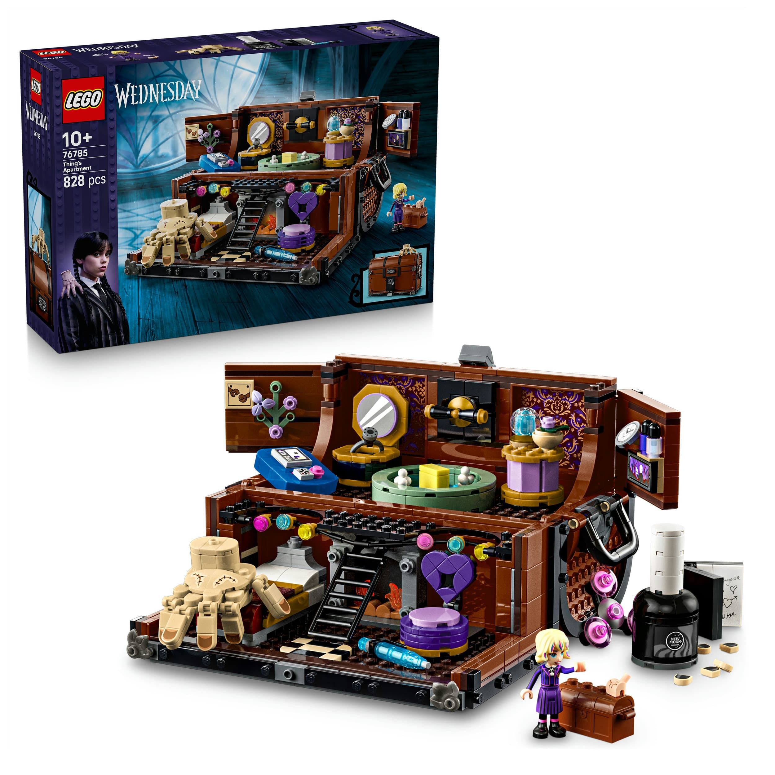 LEGO Wednesday 76785 Die Wohnung des Eiskalten Händchens, Spielhaus
