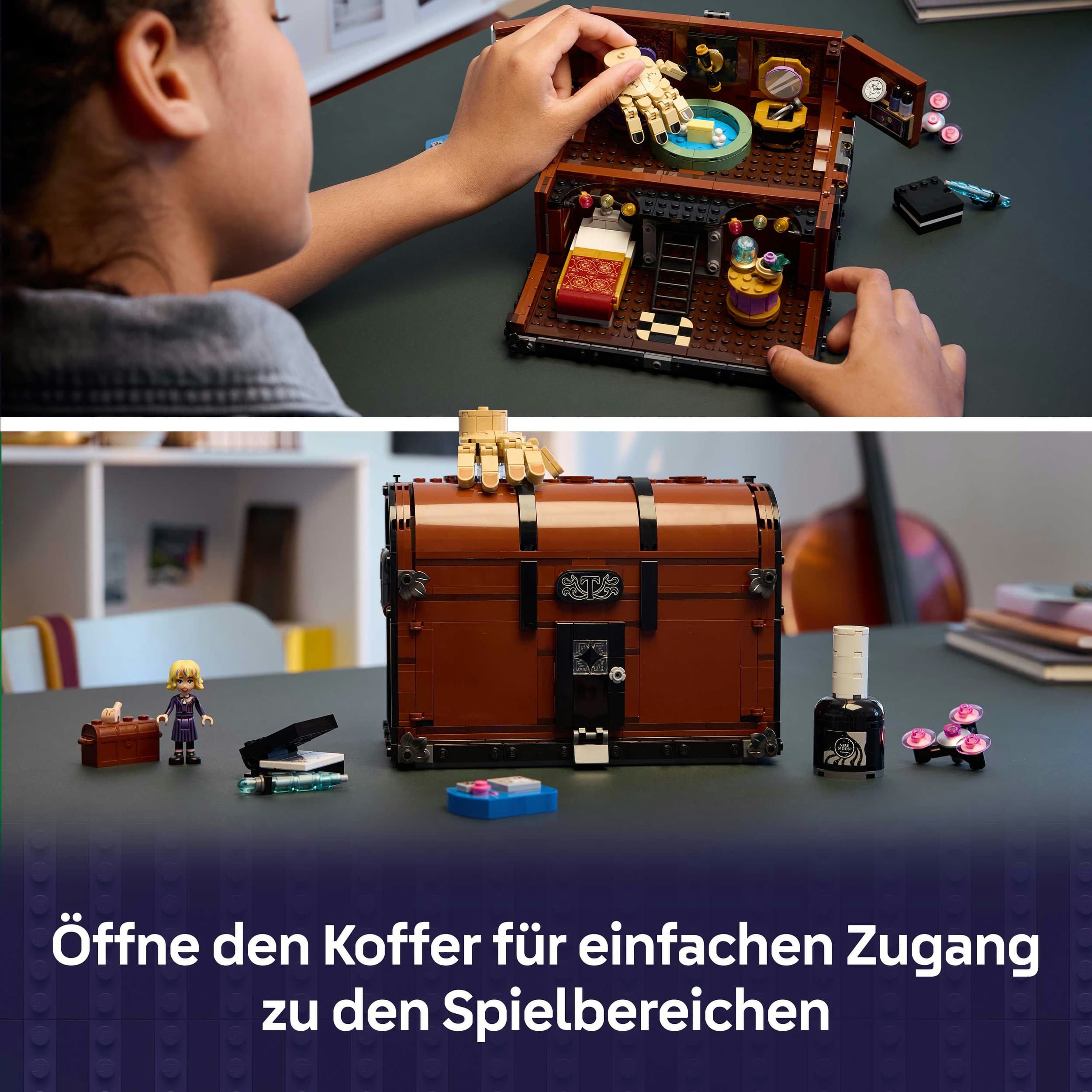 Produktbild LEGO Wednesday 76785 Die Wohnung des Eiskalten Händchens, Spielhaus 6 von 8