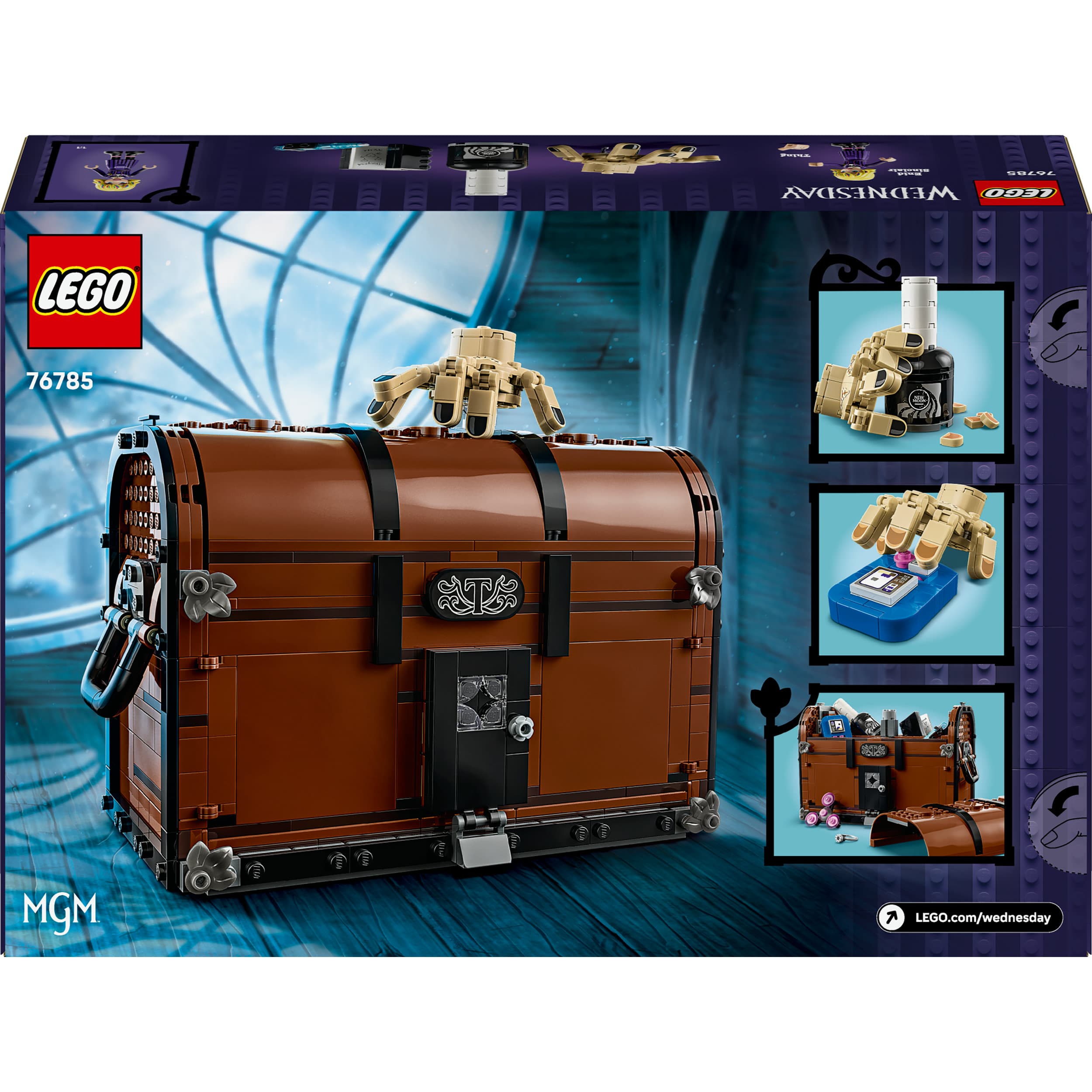 Produktbild LEGO Wednesday 76785 Die Wohnung des Eiskalten Händchens, Spielhaus 2 von 8